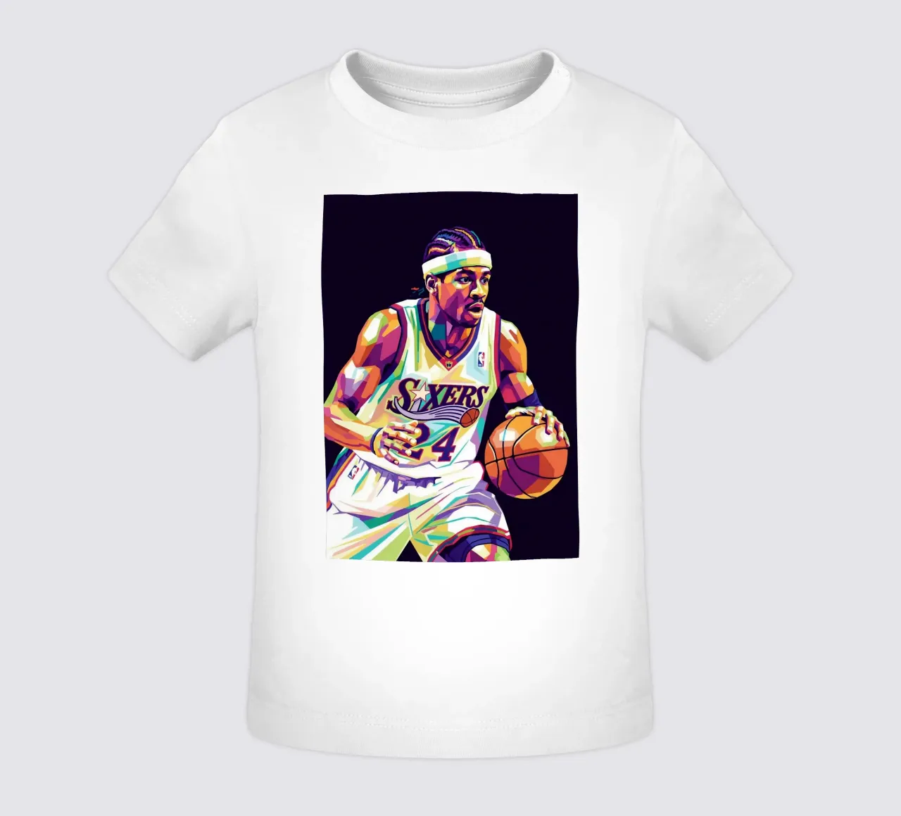 Allen Iverson - WPAP art #2 maglietta neonato da Hantamrata