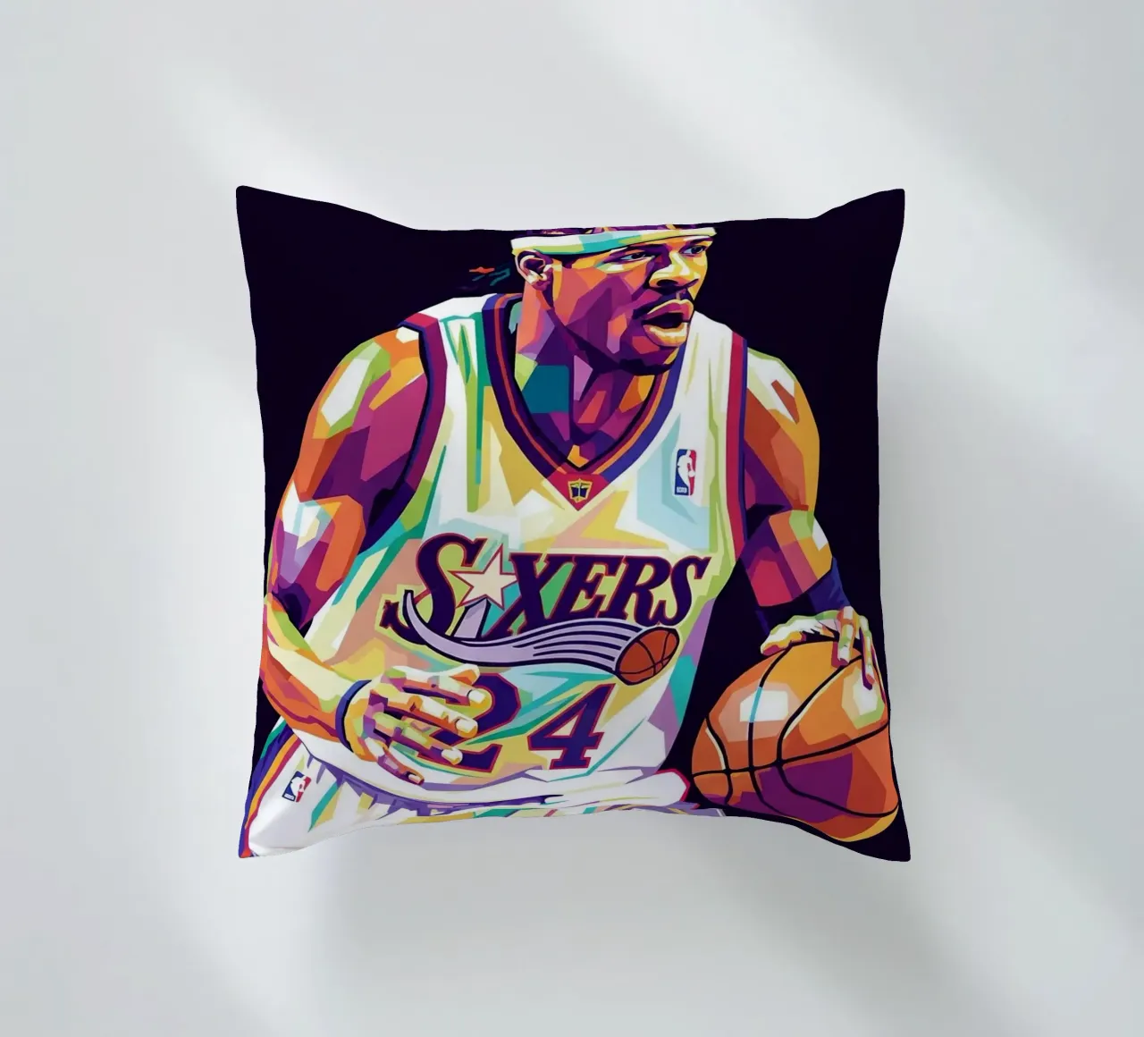Allen Iverson - WPAP art #2 cuscino da Hantamrata