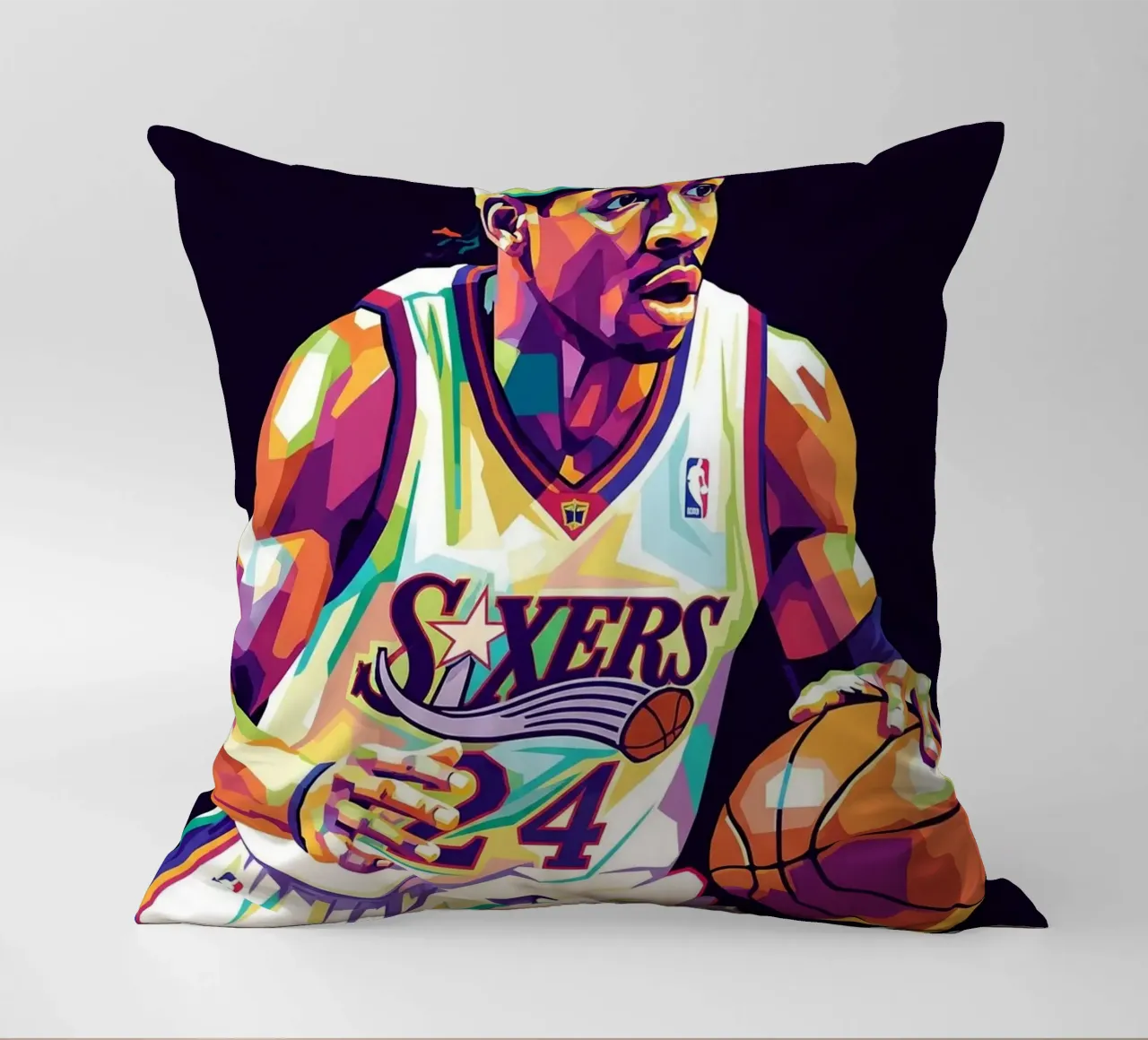 Allen Iverson - WPAP art #2 cuscino da Hantamrata