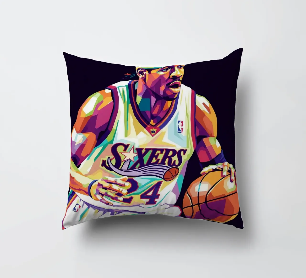 Allen Iverson - WPAP art #2 cuscino da Hantamrata