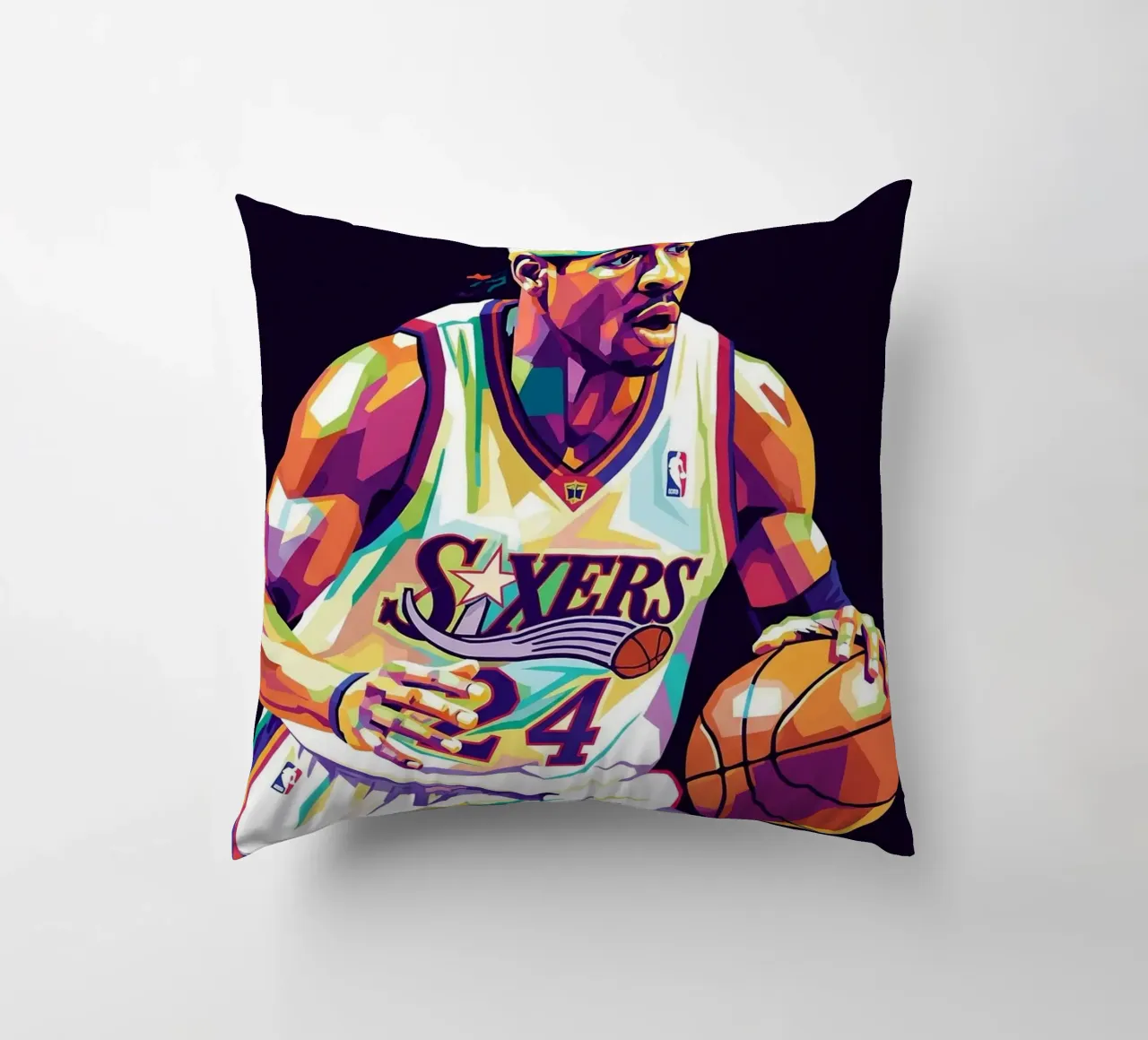 Allen Iverson - WPAP art #2 cuscino da Hantamrata