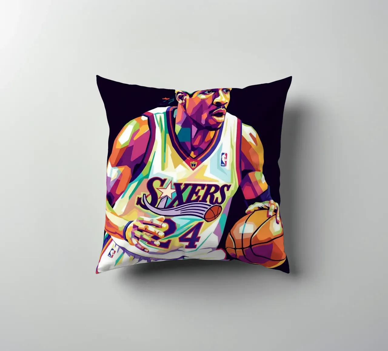 Allen Iverson - WPAP art #2 cuscino da Hantamrata