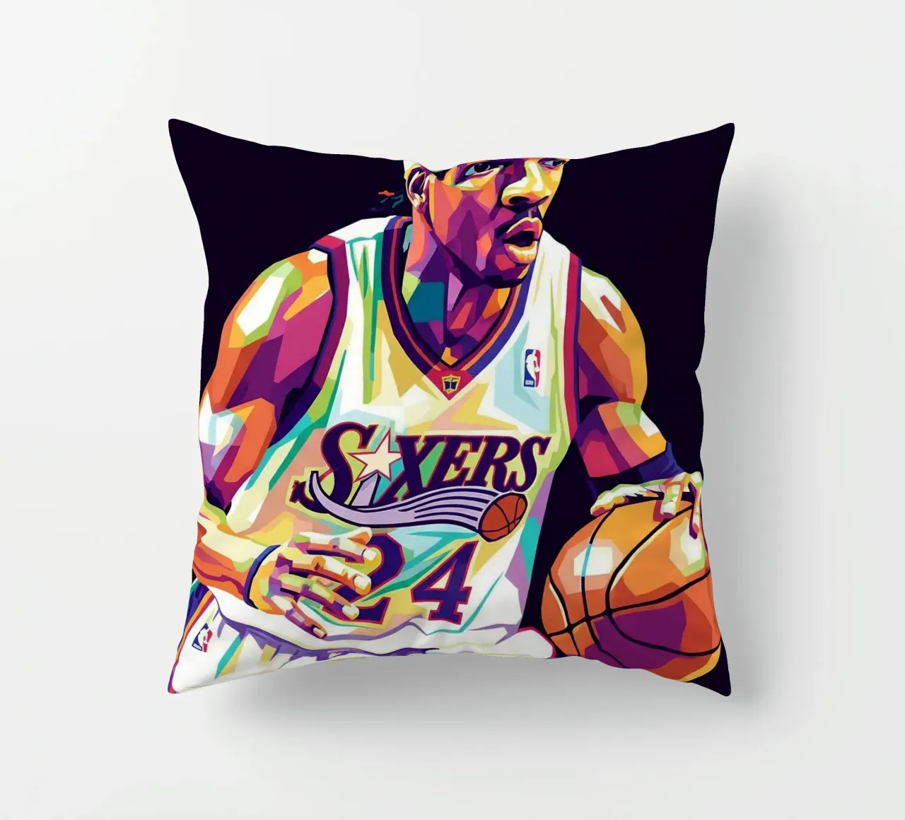 Allen Iverson - WPAP art #2 cuscino da Hantamrata