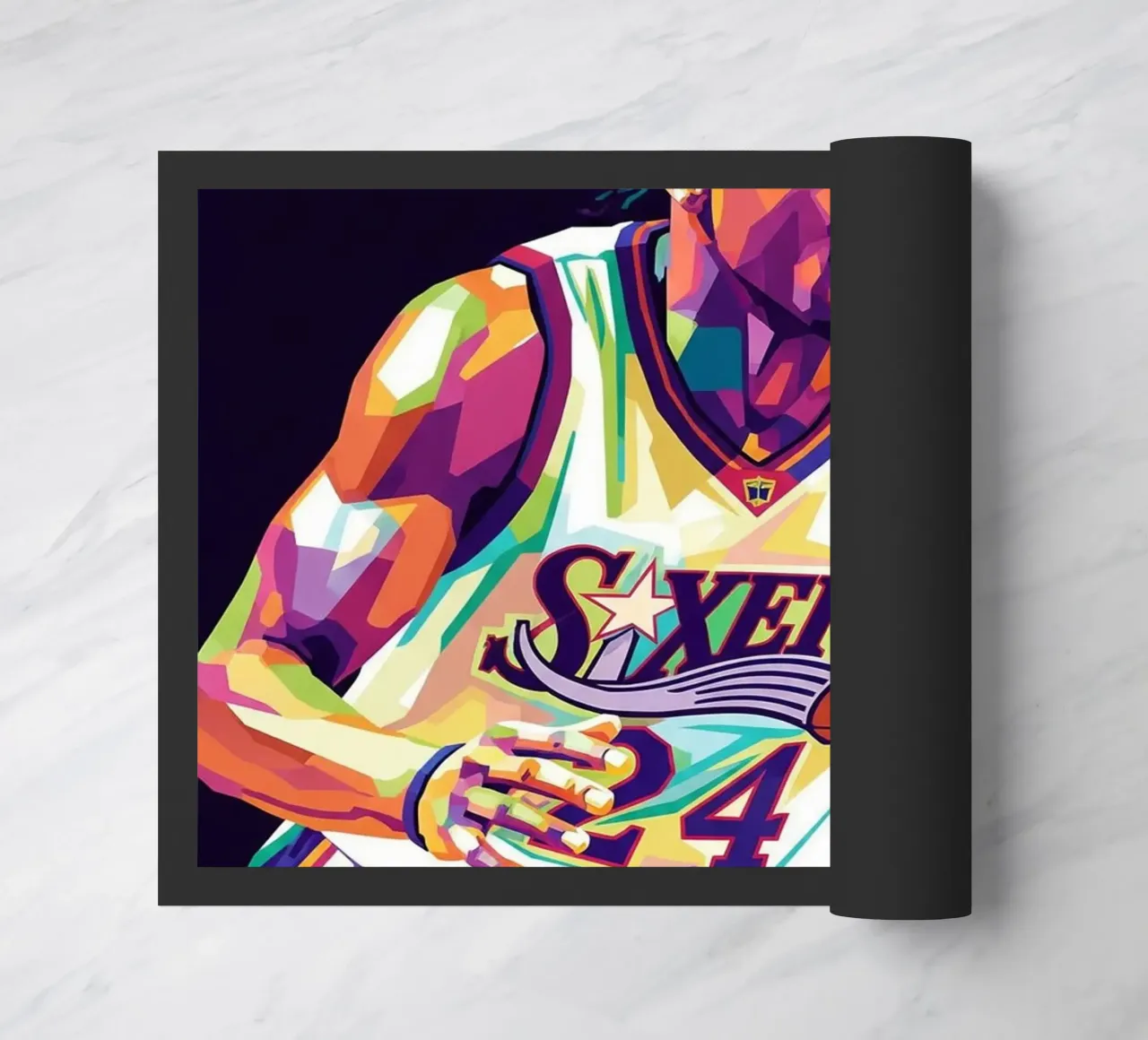 Allen Iverson - WPAP art #2 zerbino da Hantamrata