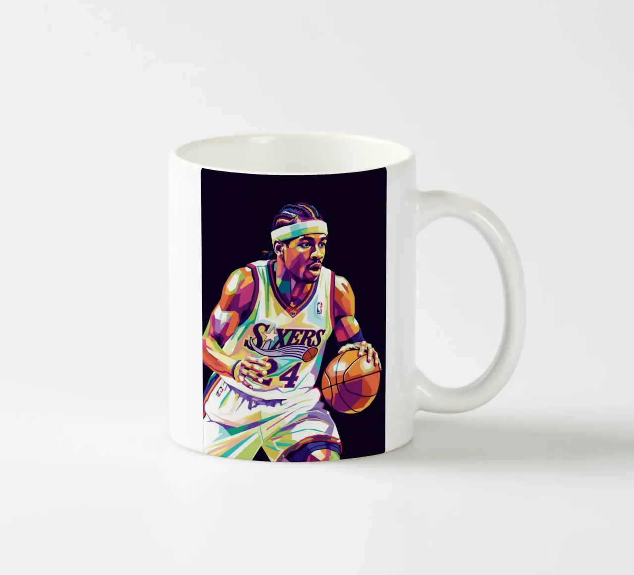 Allen Iverson - WPAP art #2 tazza in ceramica da Hantamrata
