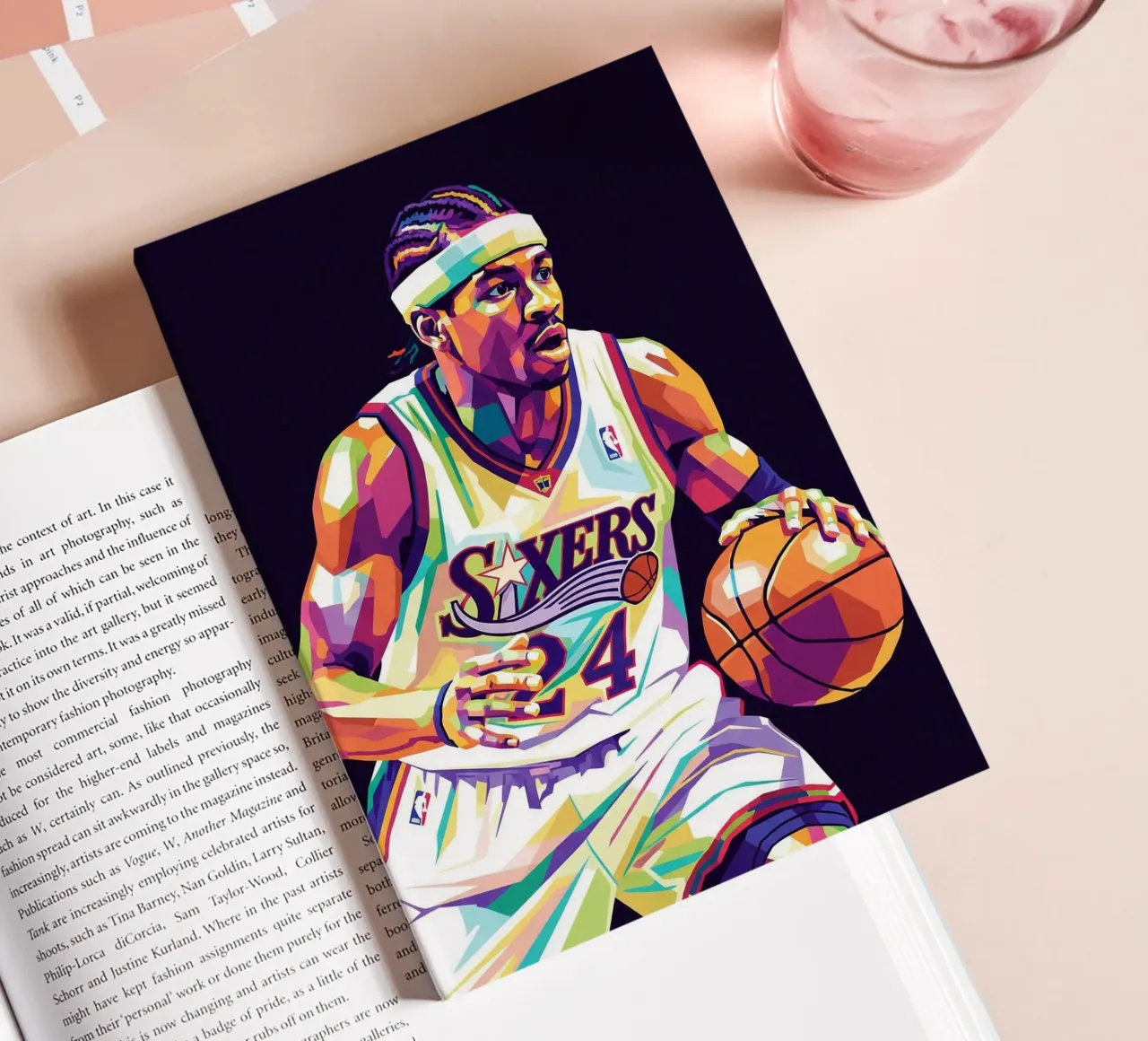 Allen Iverson - WPAP art #2 notebook by Hantamrata