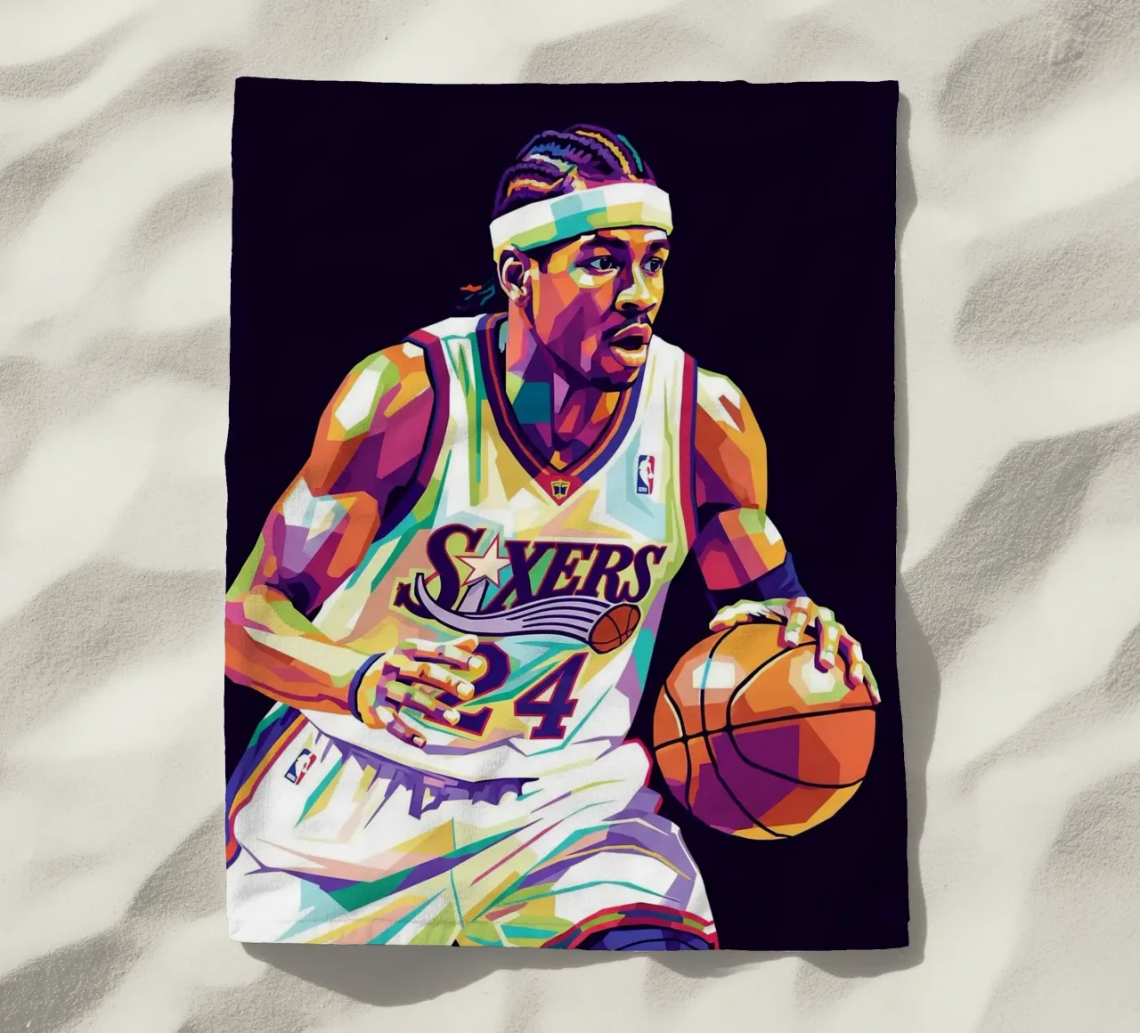 Allen Iverson - WPAP art #2 telo mare da Hantamrata