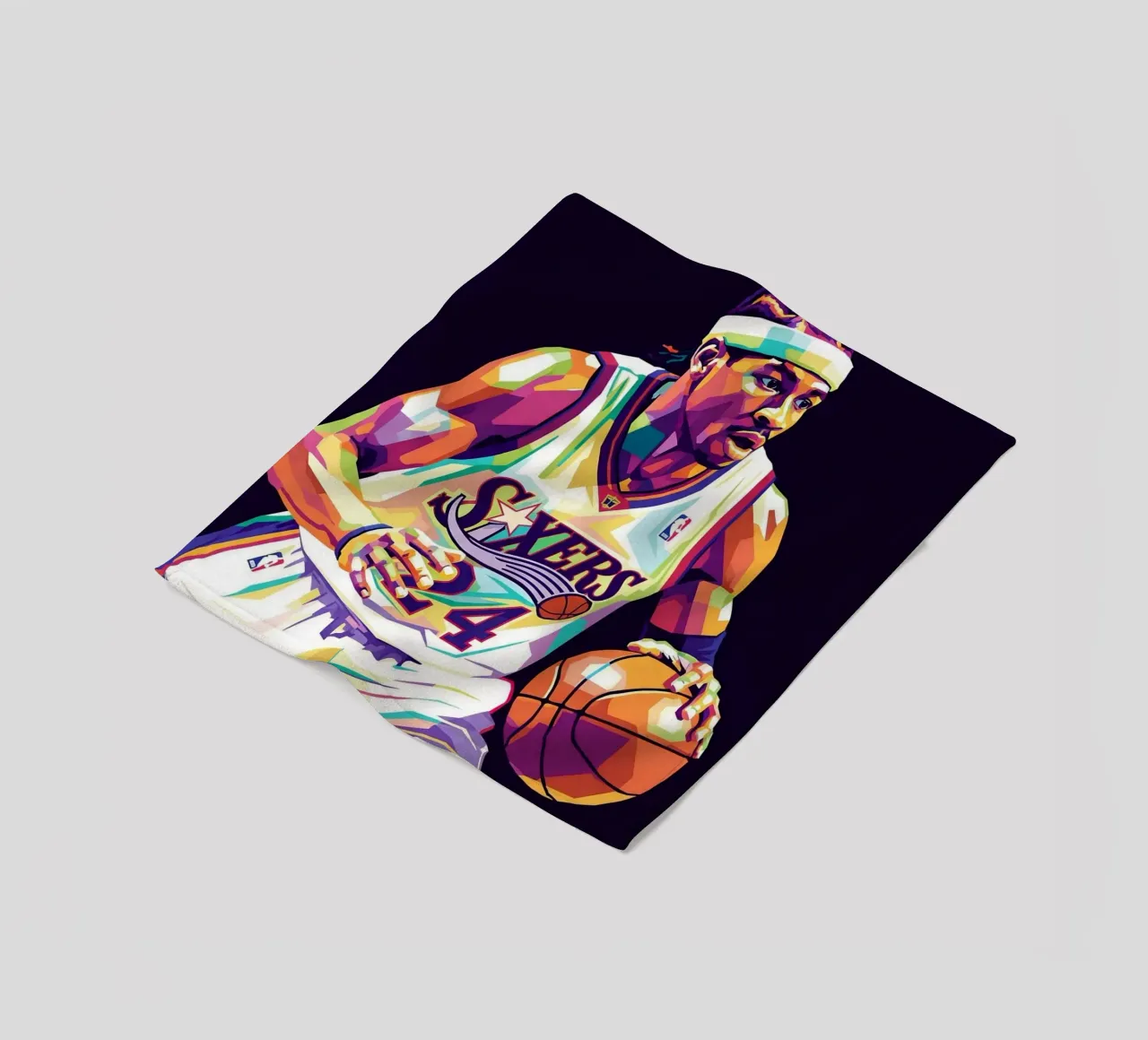 Allen Iverson - WPAP art #2 coperta in pile da Hantamrata
