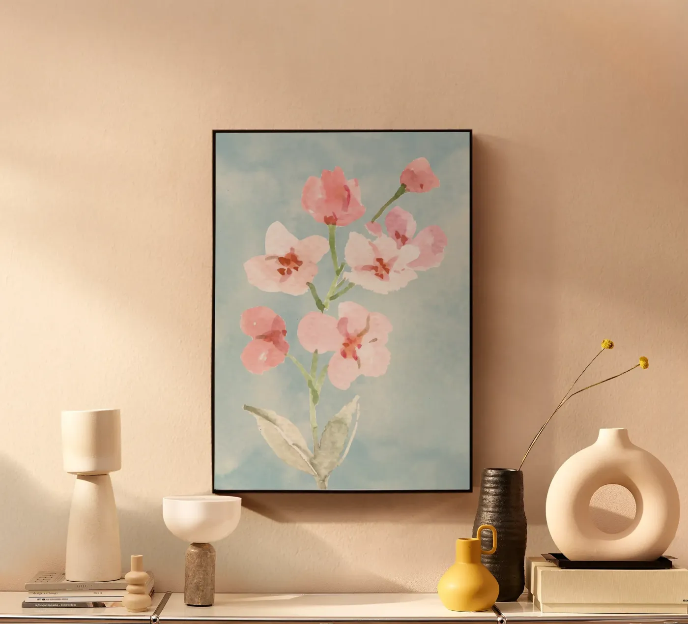 Pink-Flower plexiglass da isabels_wunderwelt_digital_art