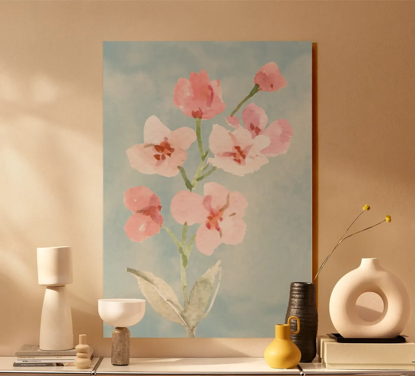 Pink-Flower plexiglass da isabels_wunderwelt_digital_art