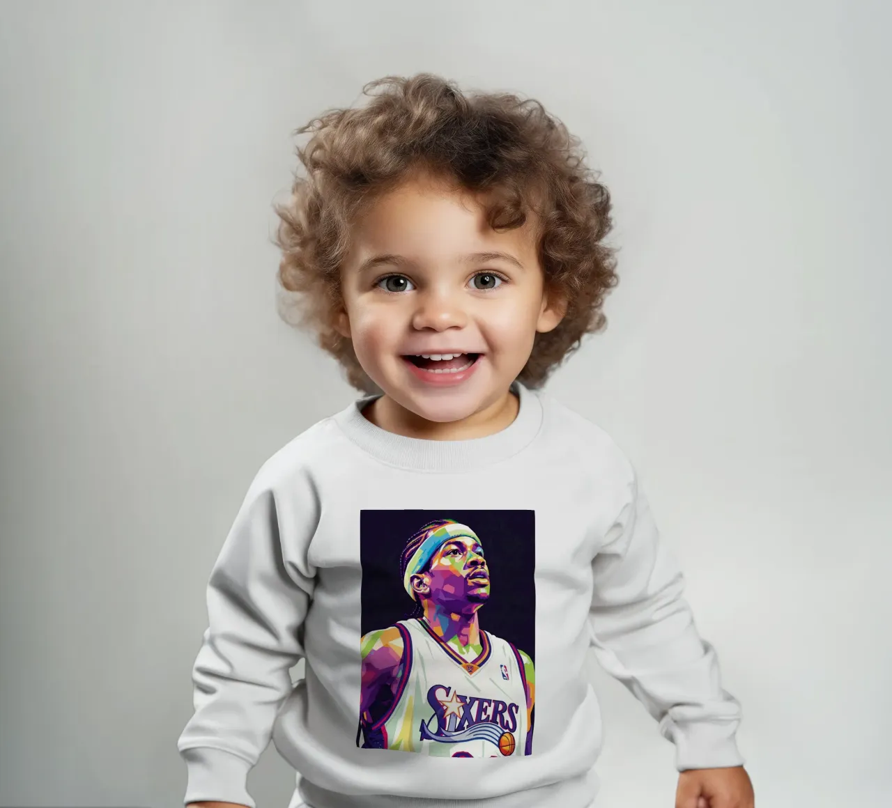 Allen Iverson - WPAP art #3 felpa neonato da Hantamrata