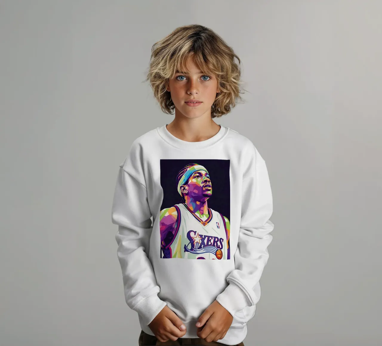 Allen Iverson - WPAP art #3 felpa bambino da Hantamrata