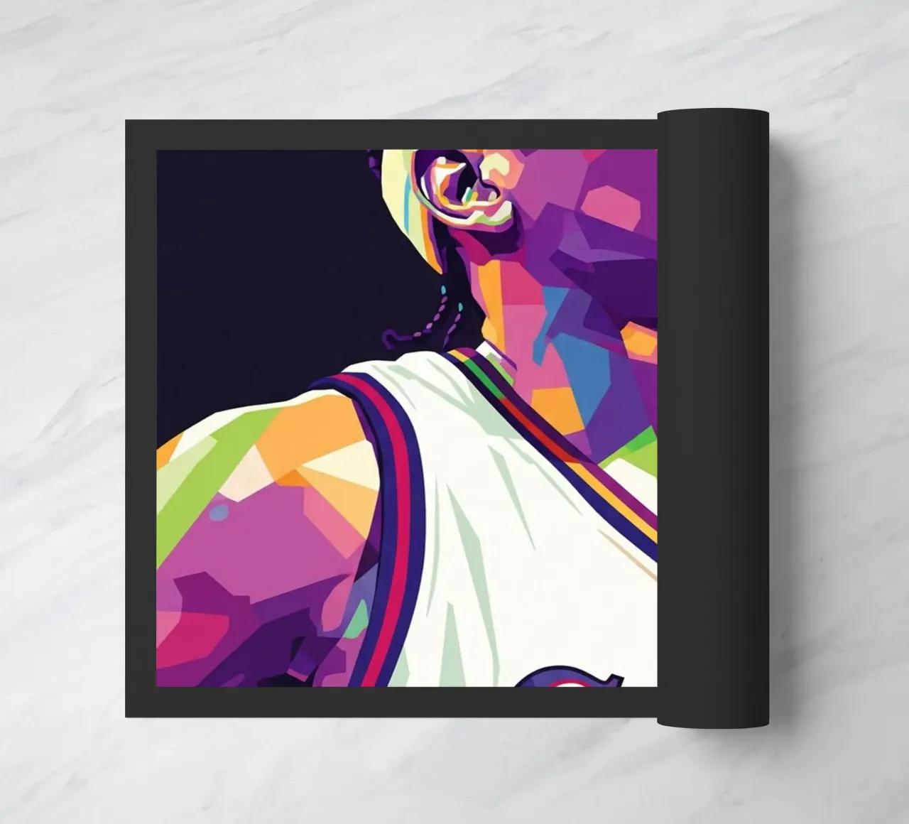 Allen Iverson - WPAP art #3 zerbino da Hantamrata