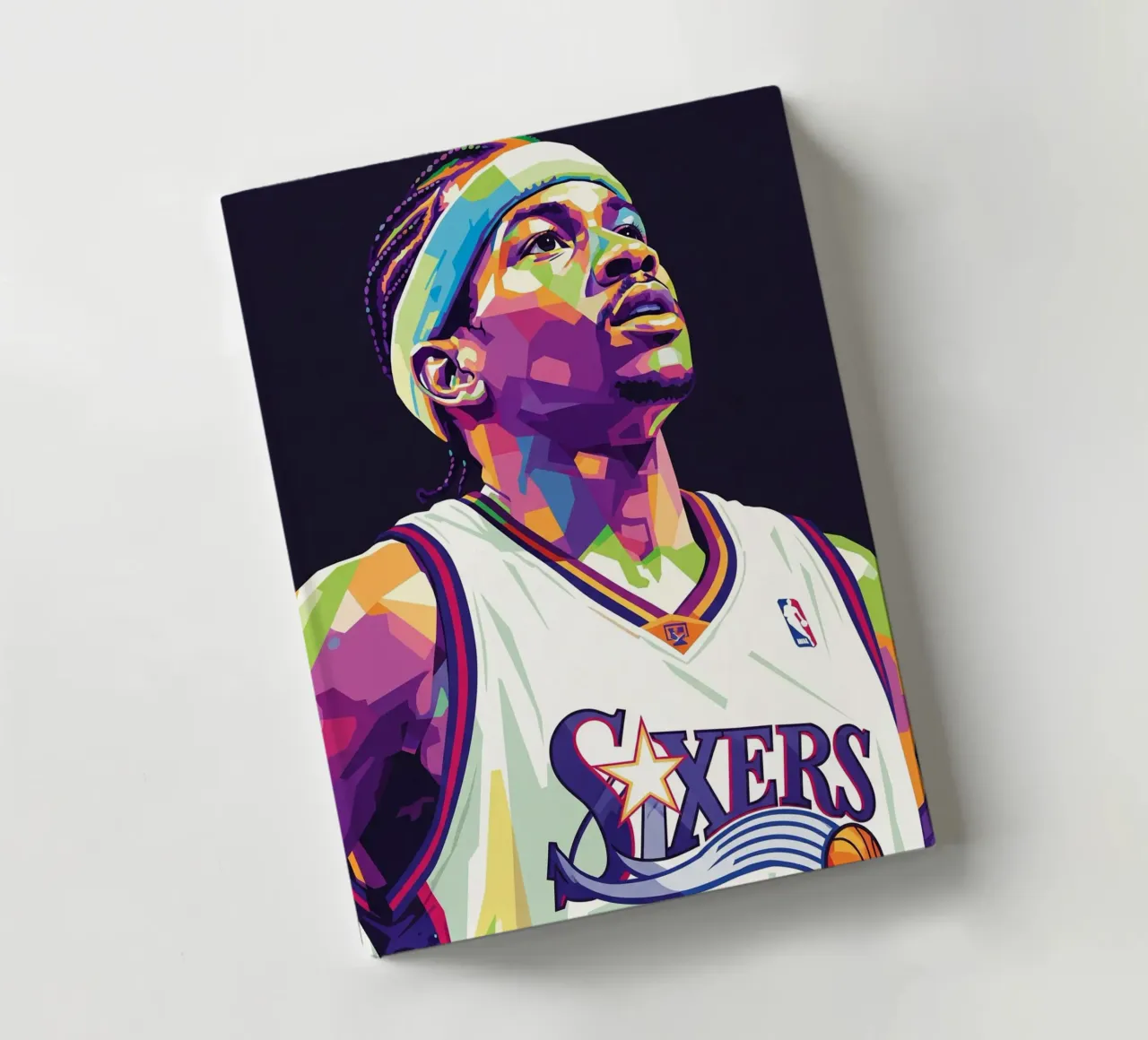 Allen Iverson - WPAP art #3 notebook by Hantamrata