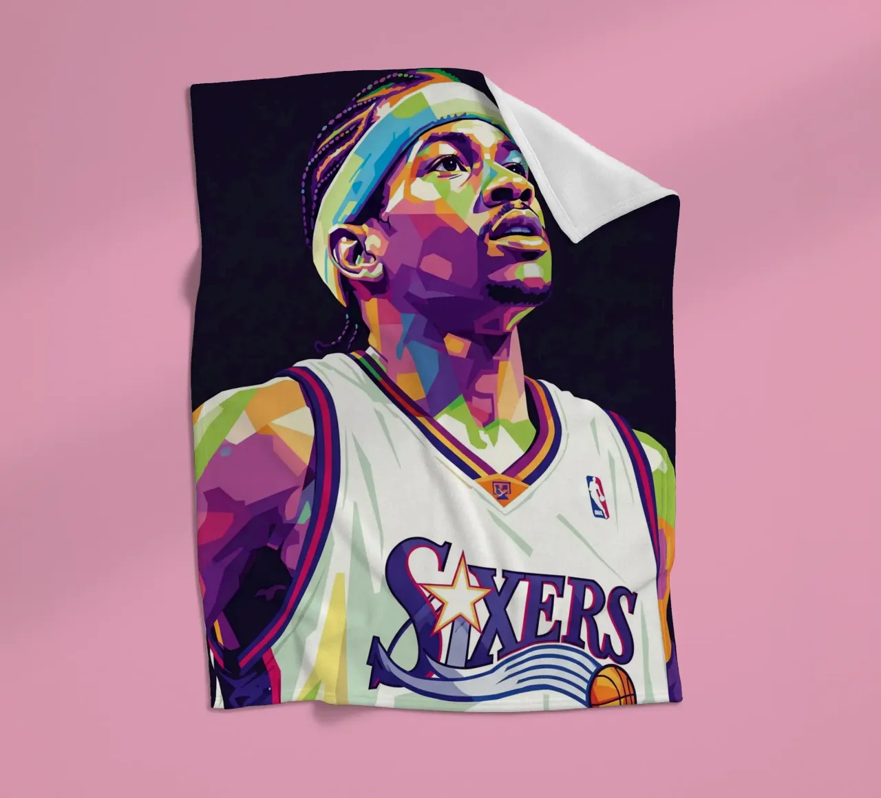 Allen Iverson - WPAP art #3 coperta in pile da Hantamrata