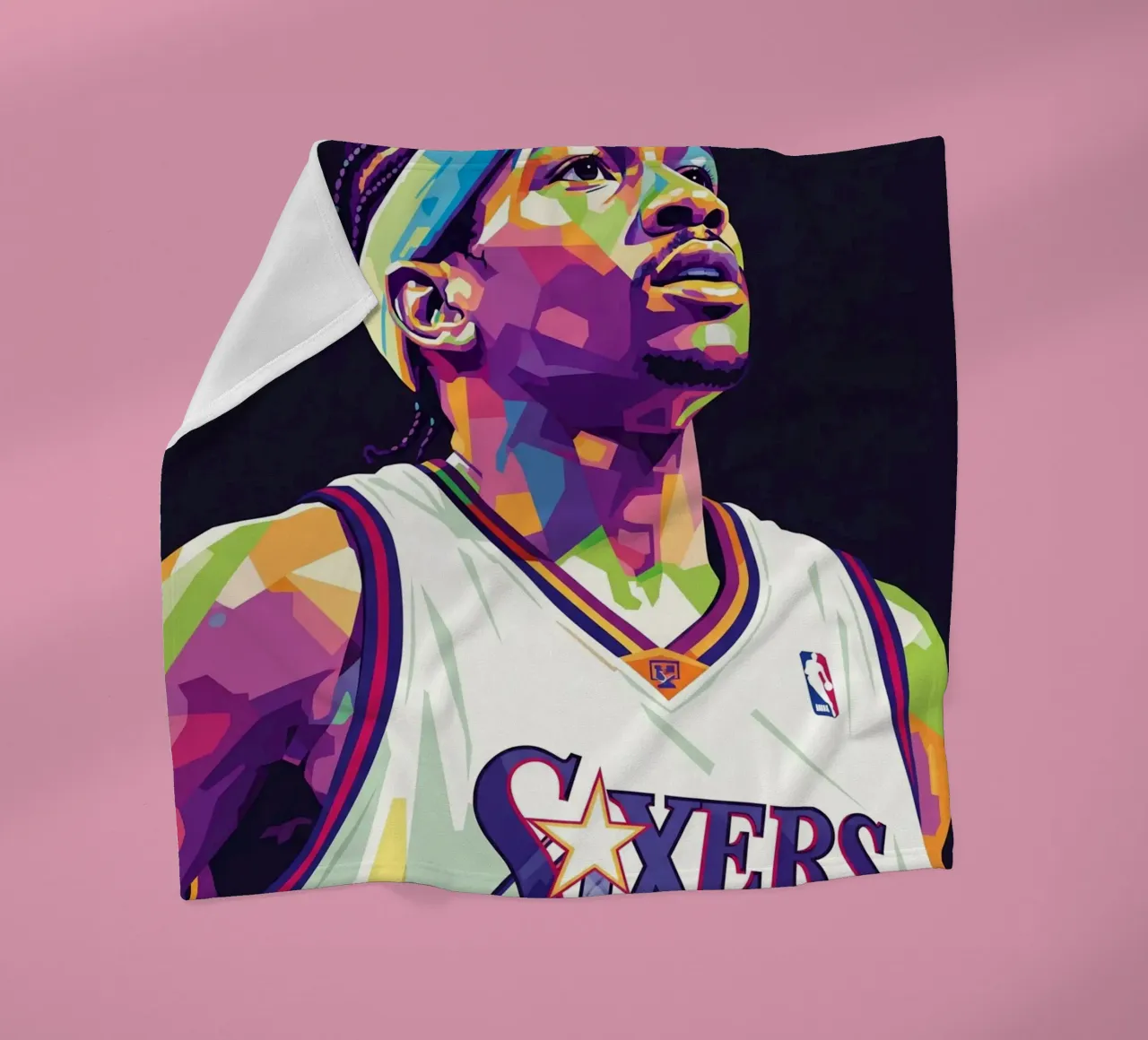 Allen Iverson - WPAP art #3 coperta in pile da Hantamrata