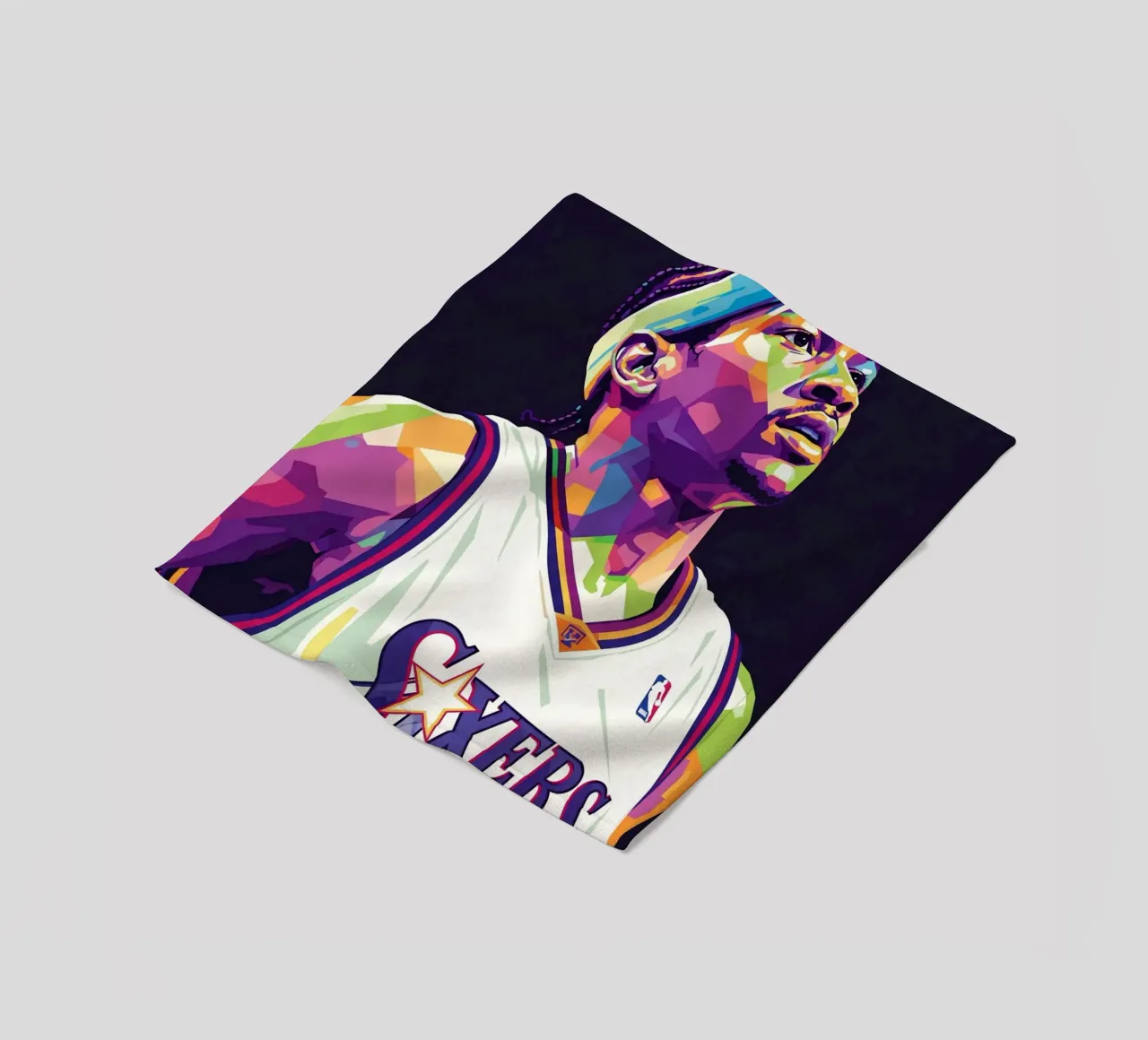 Allen Iverson - WPAP art #3 coperta in pile da Hantamrata