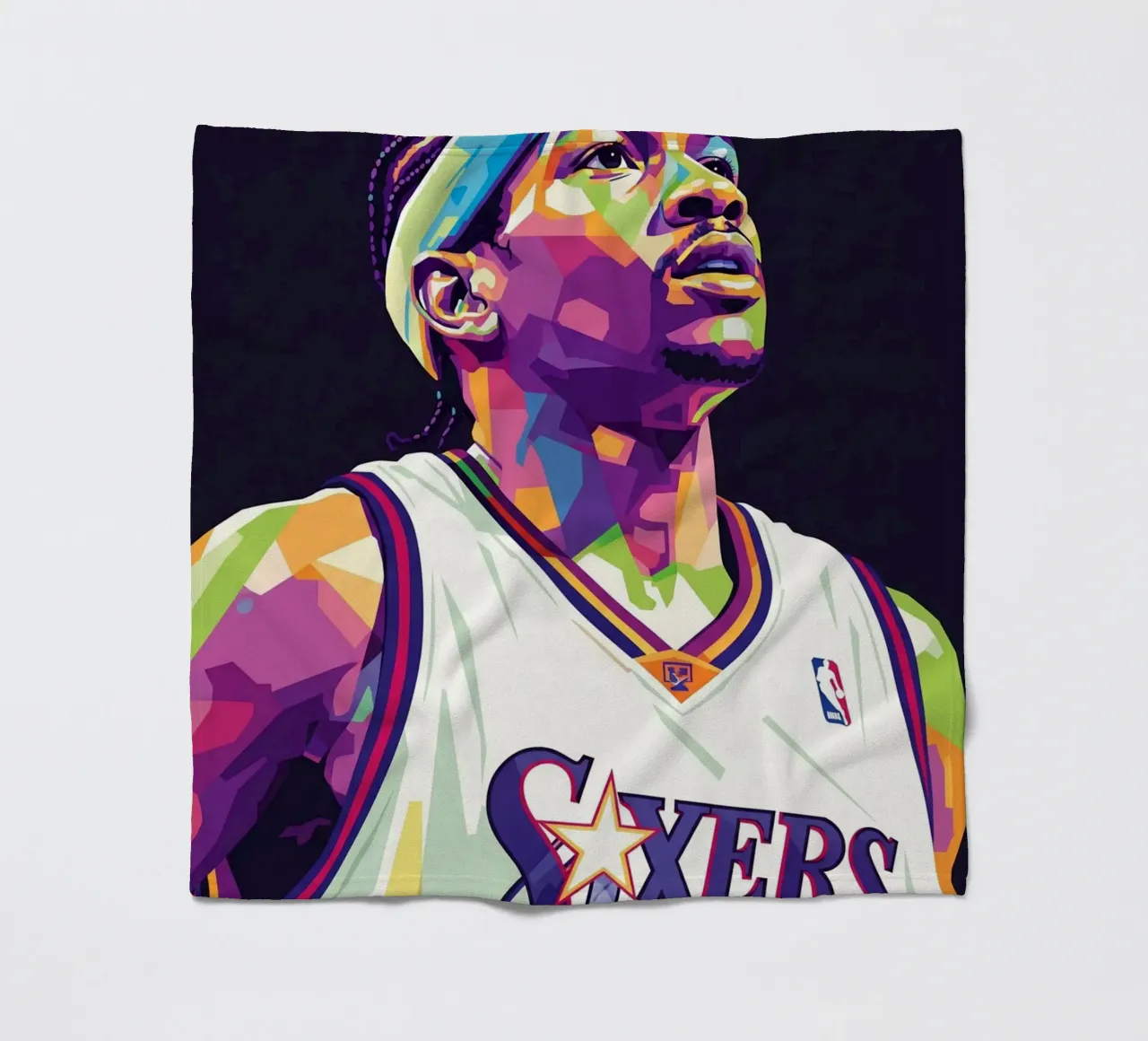 Allen Iverson - WPAP art #3 coperta in pile da Hantamrata