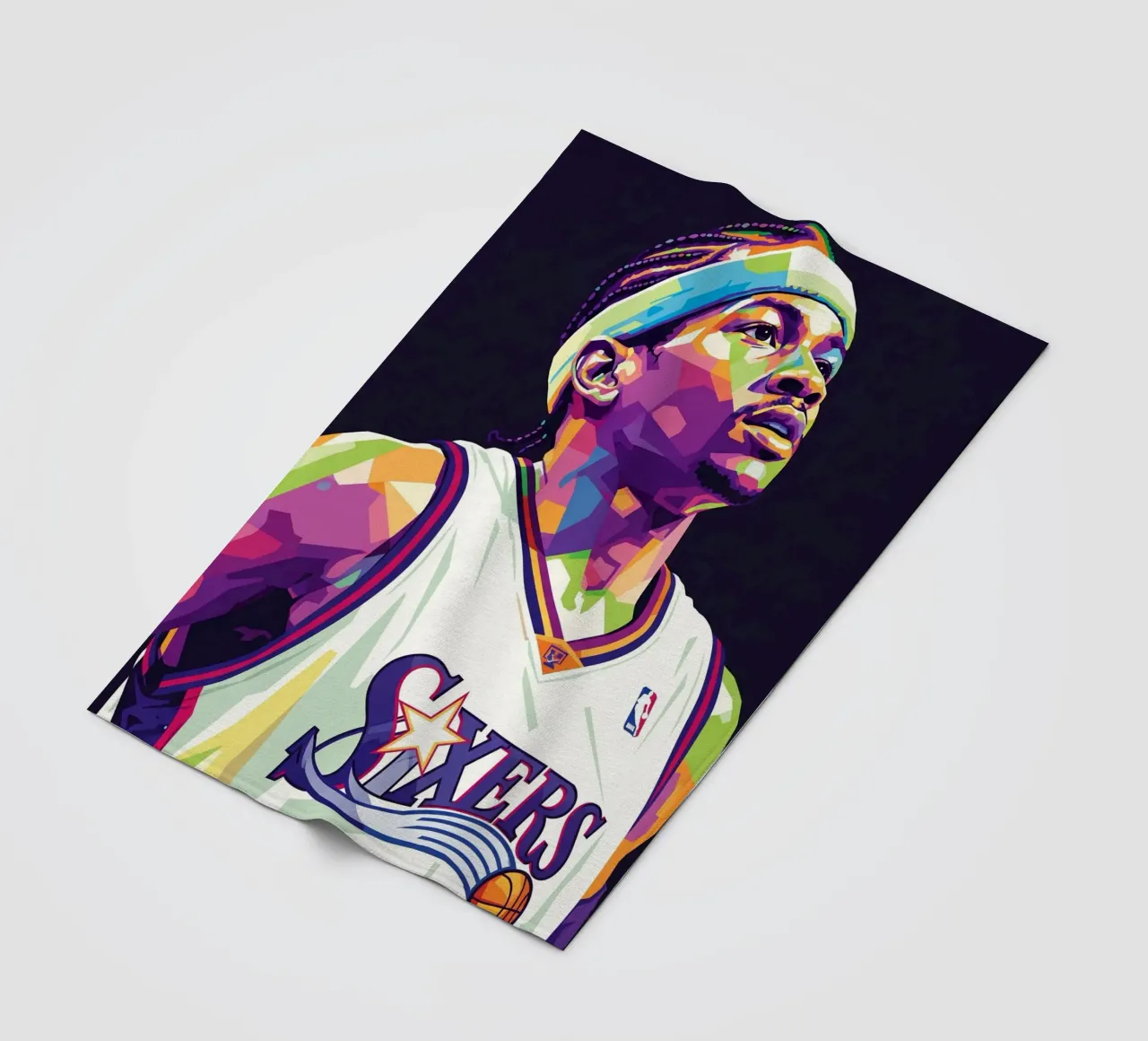 Allen Iverson - WPAP art #3 coperta in pile da Hantamrata