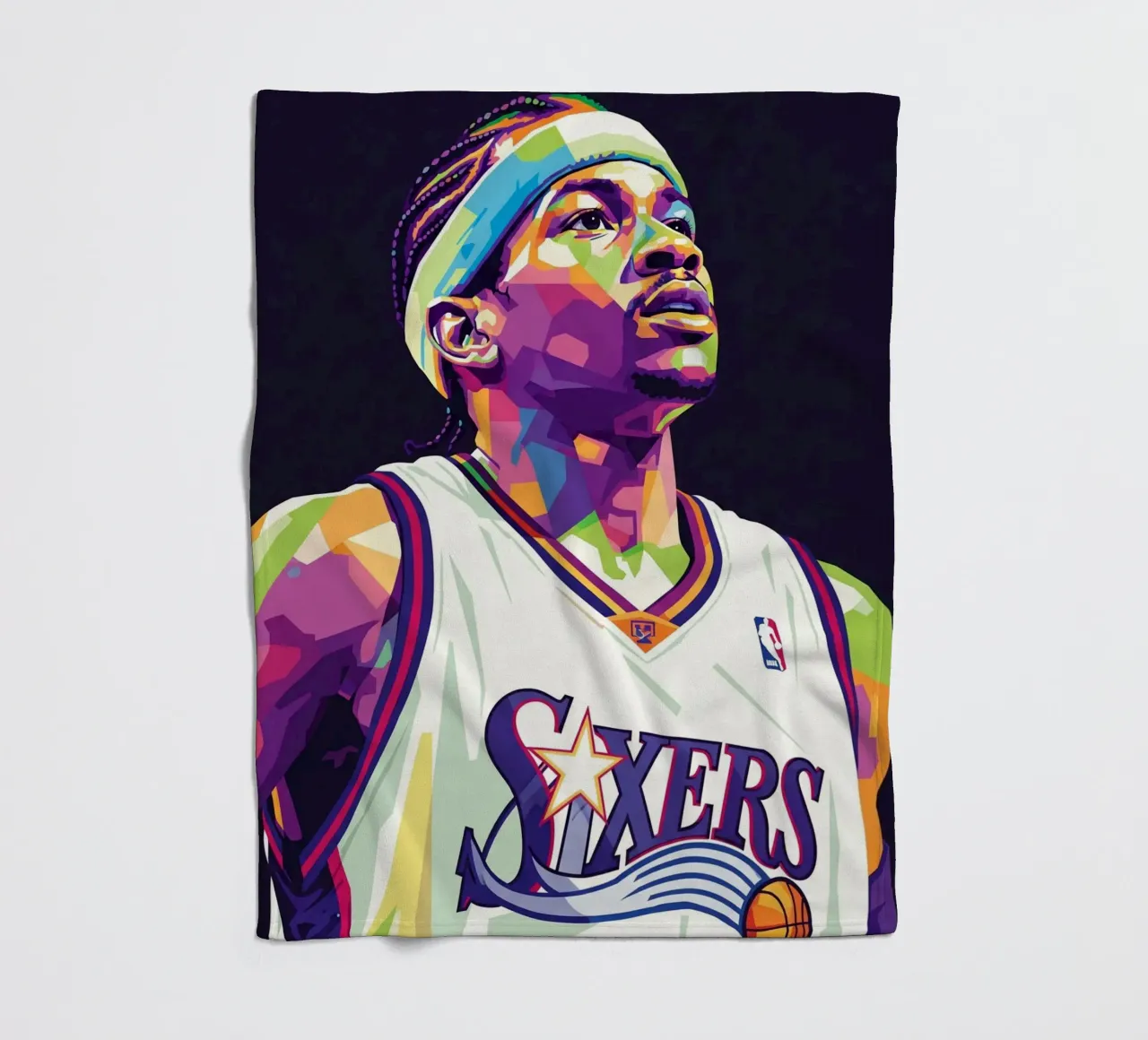 Allen Iverson - WPAP art #3 coperta in pile da Hantamrata