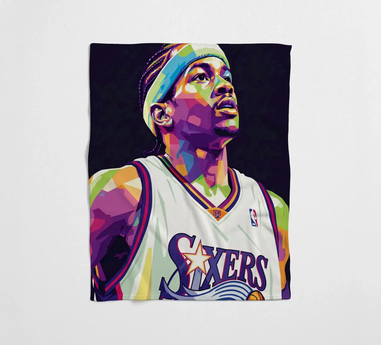 Allen Iverson - WPAP art #3 coperta in pile da Hantamrata