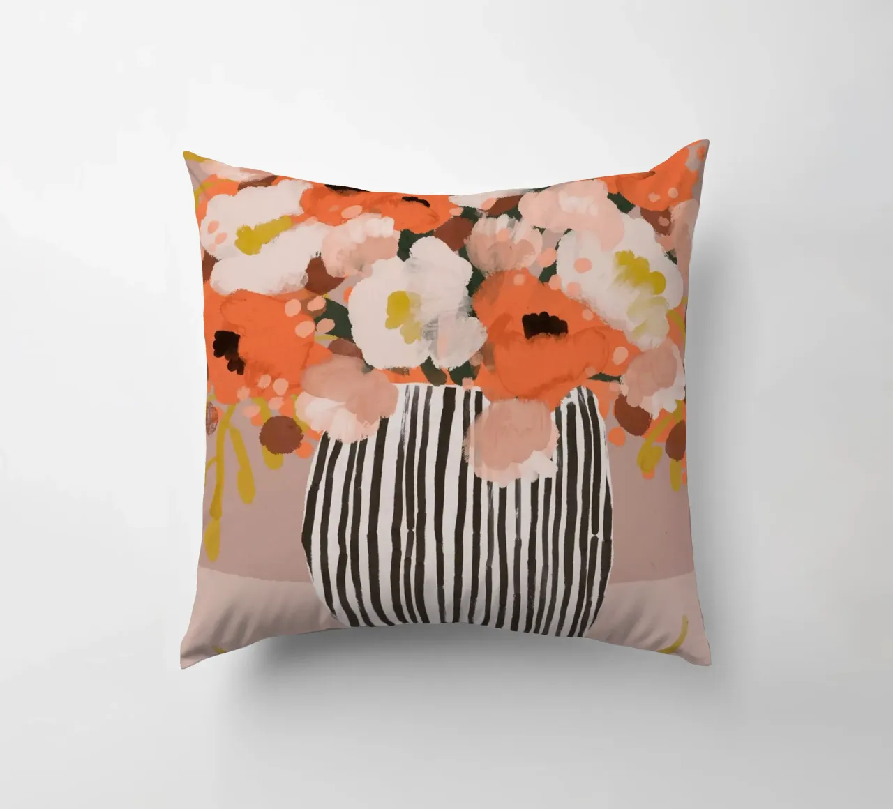 Pastel Flower Impression No 10 cuscino da treechild