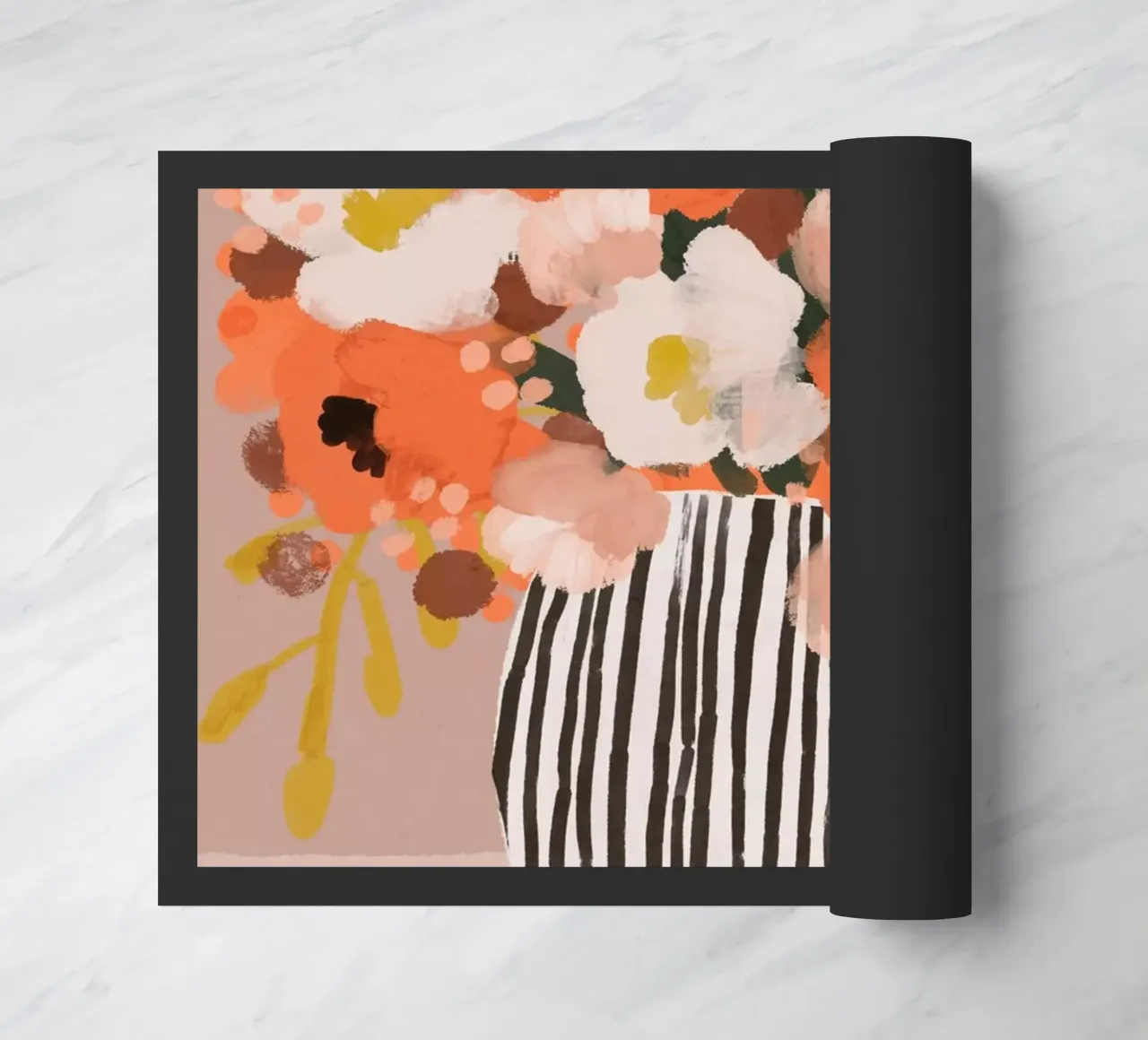 Pastel Flower Impression No 10 zerbino da treechild