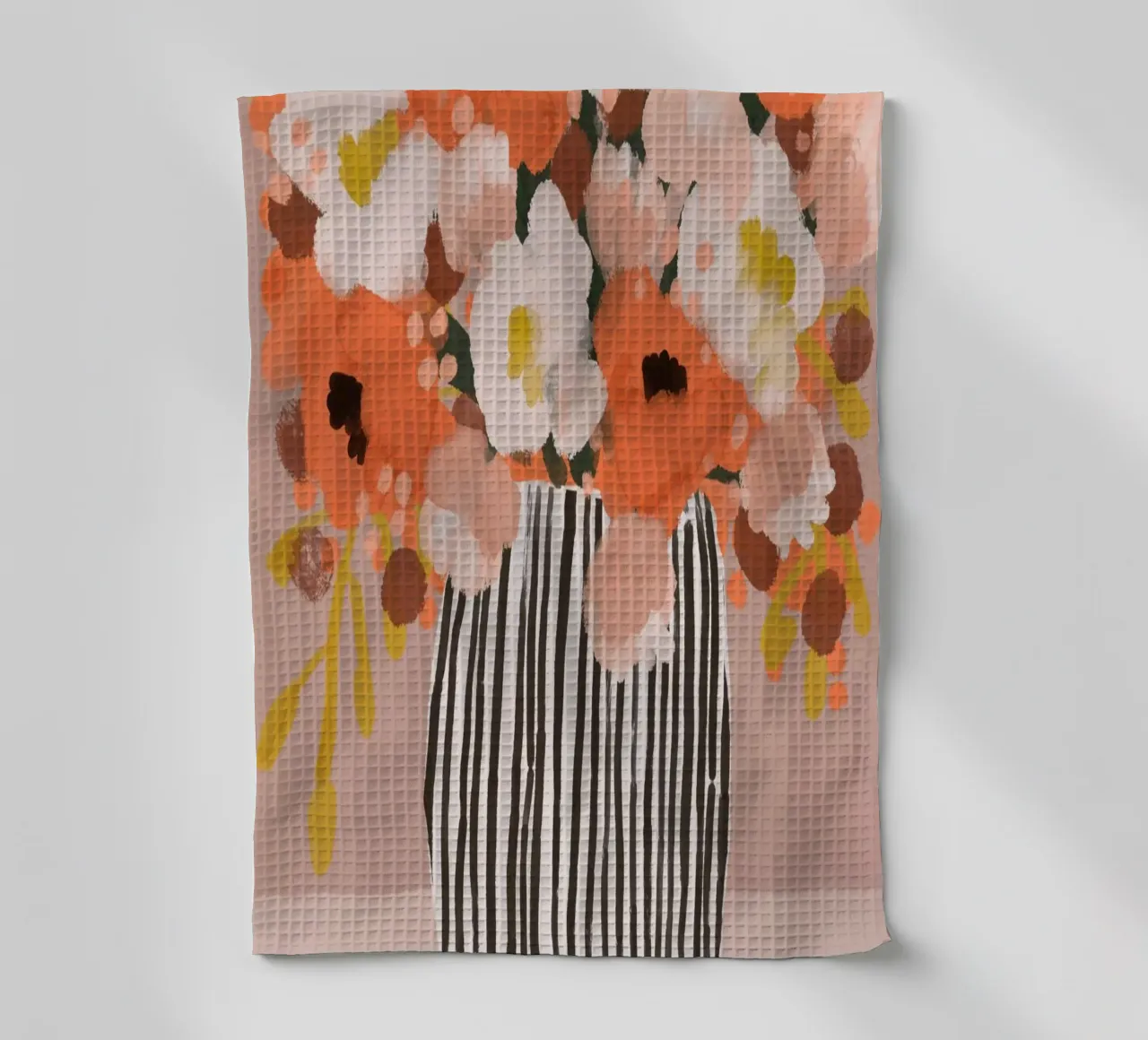 Pastel Flower Impression No 10 canovaccio da cucina da treechild