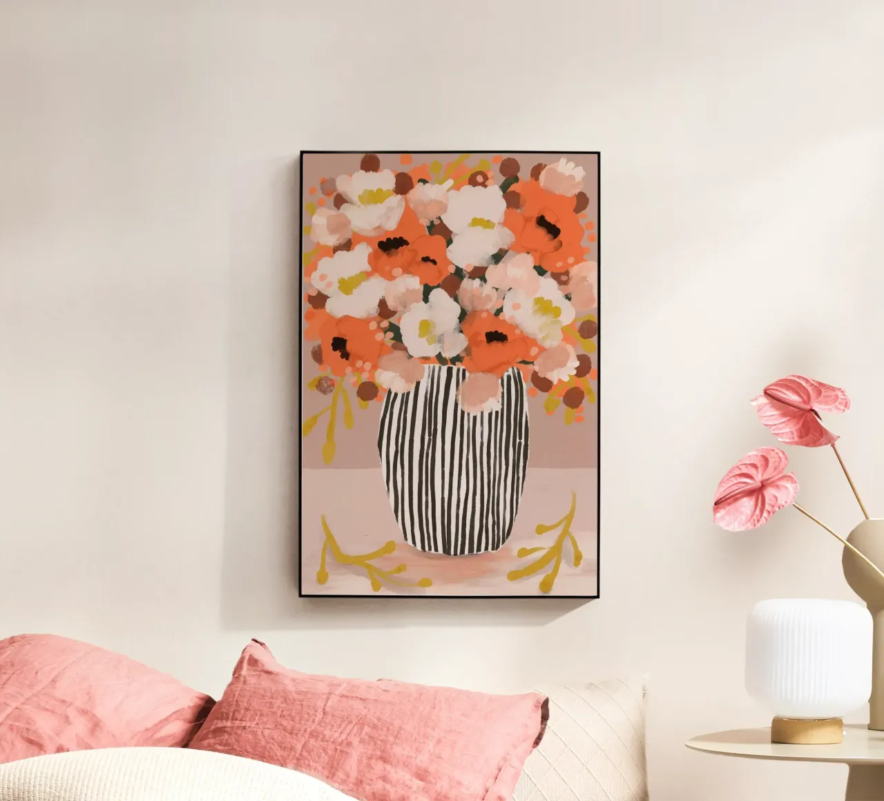 Pastel Flower Impression No 10 plexiglass da treechild
