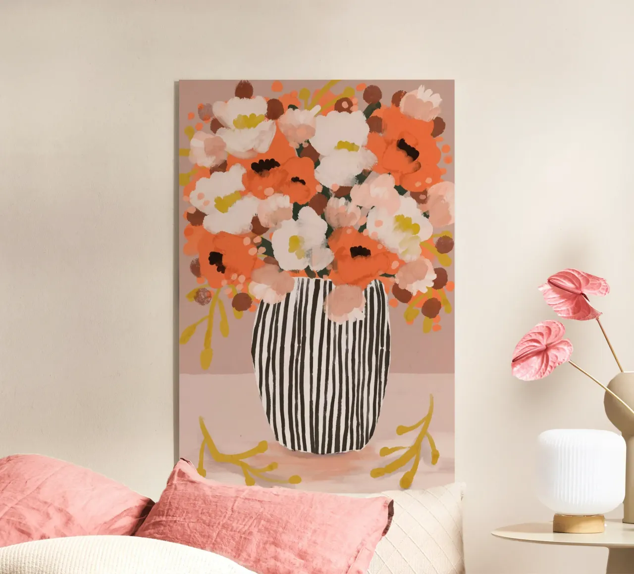 Pastel Flower Impression No 10 plexiglass da treechild