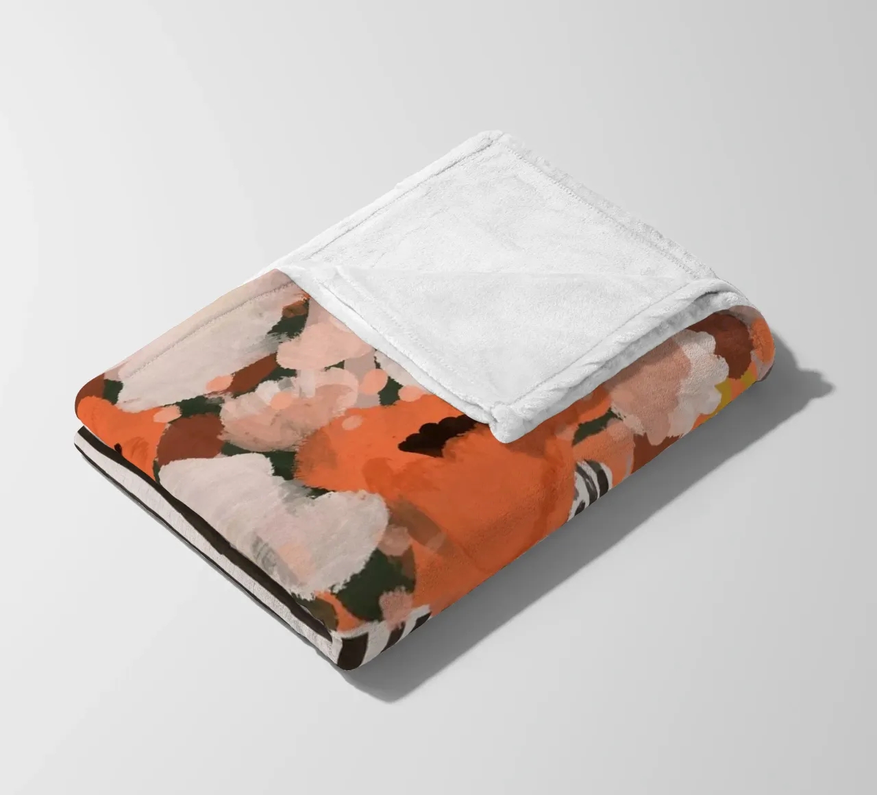 Pastel Flower Impression No 10 coperta in pile da treechild