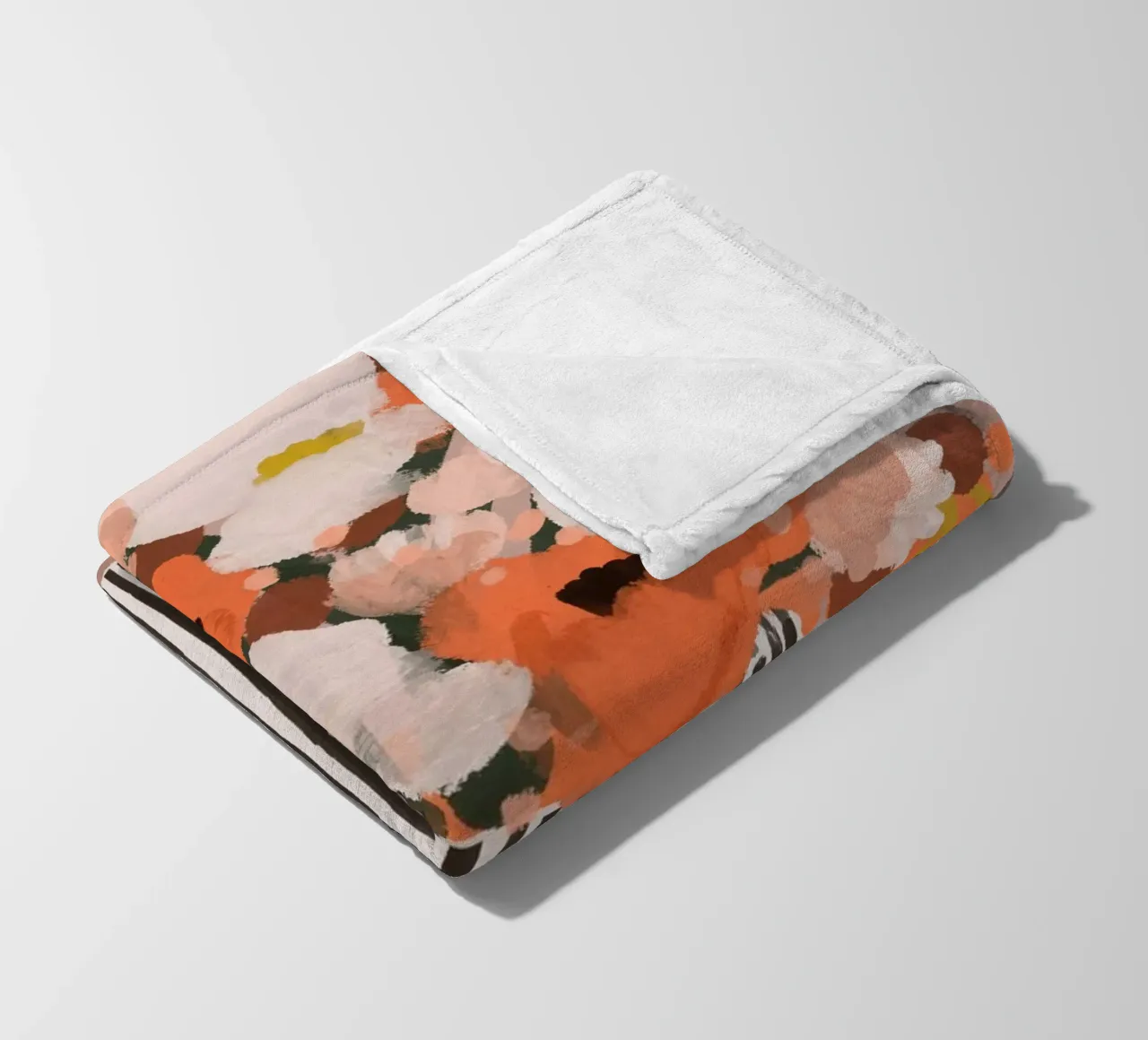 Pastel Flower Impression No 10 coperta in pile da treechild