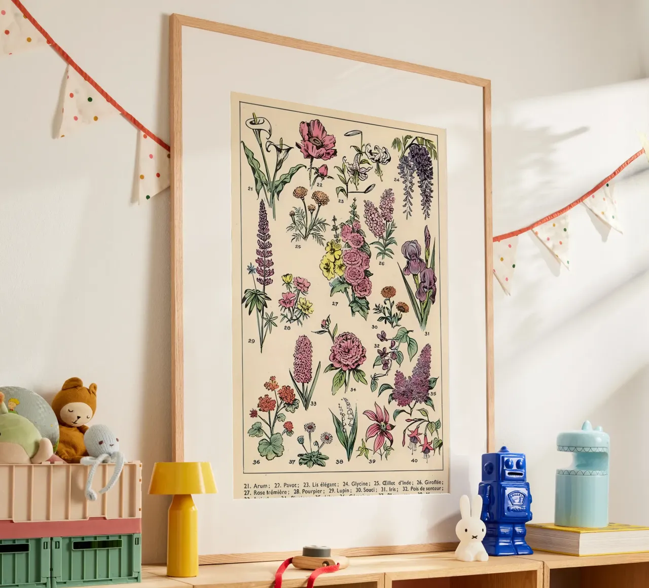 fiori giardino botanico poster da Craig Harris