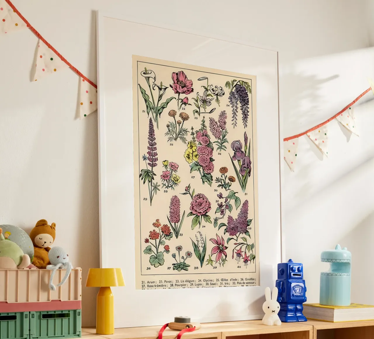 fiori giardino botanico poster da Craig Harris