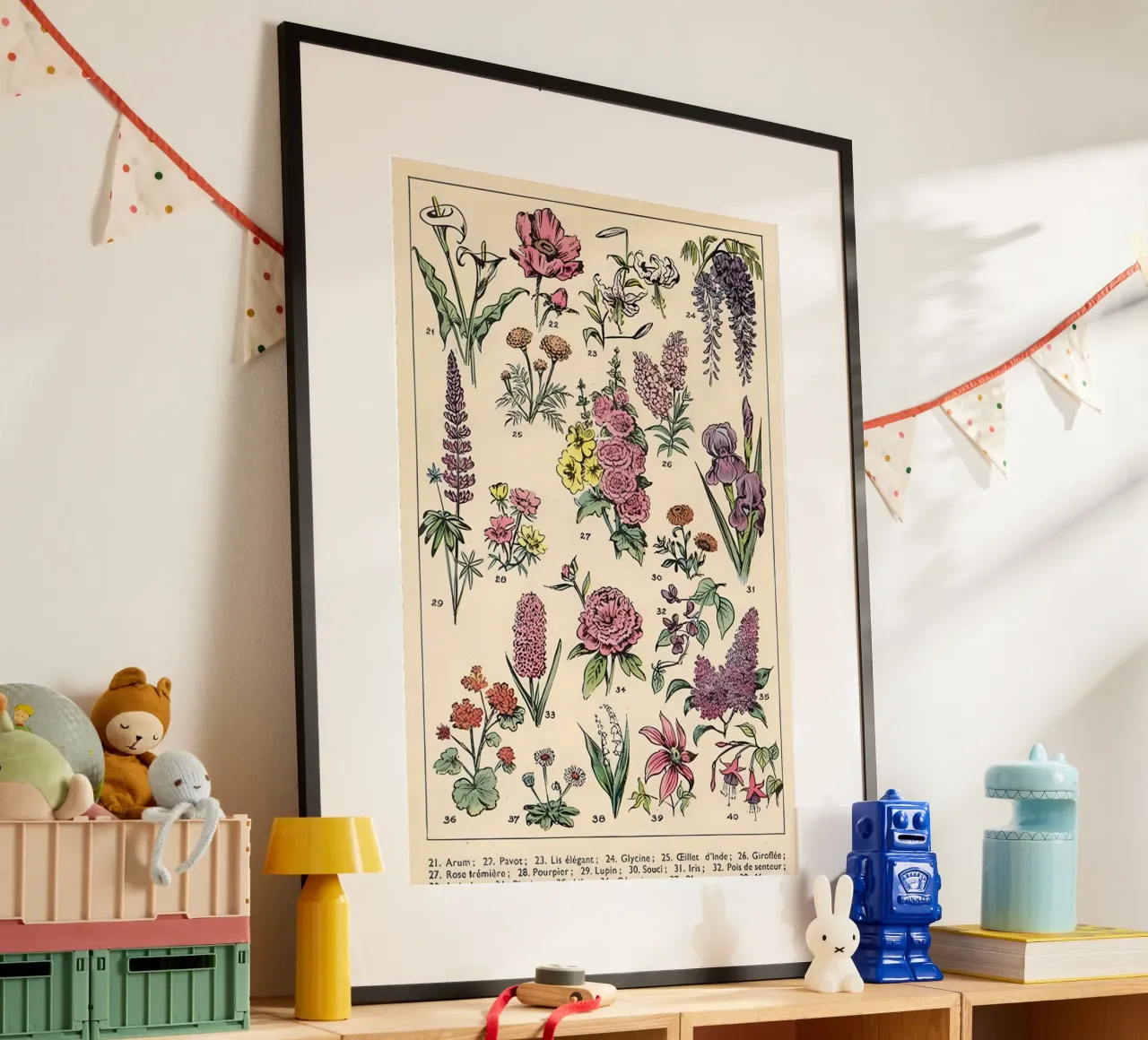 fiori giardino botanico poster da Craig Harris