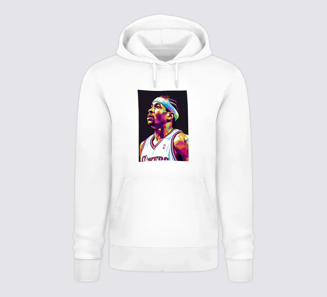 Allen Iverson - WPAP art #4 felpa con cappuccio da Hantamrata