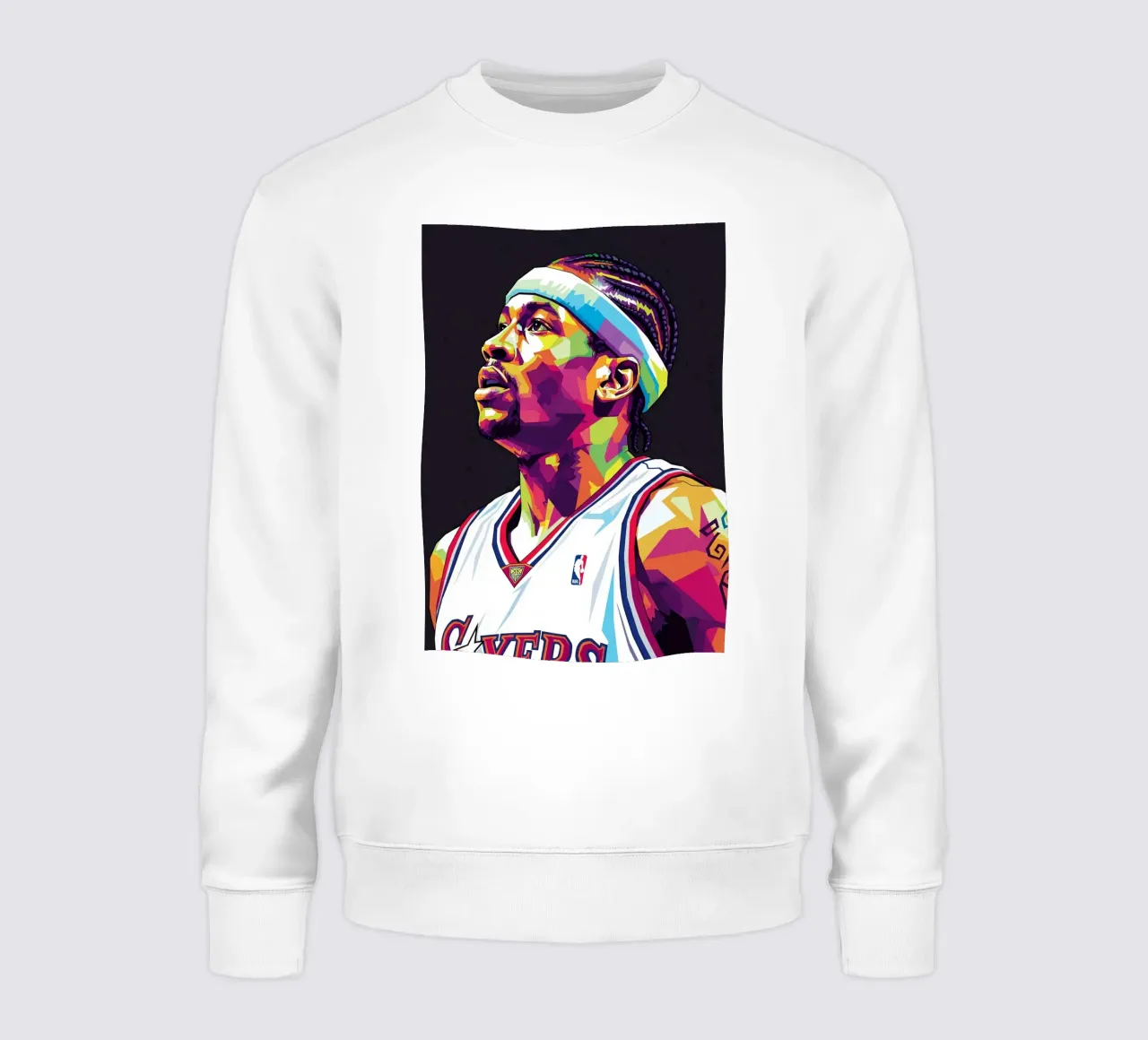 Allen Iverson - WPAP art #4 felpa da Hantamrata
