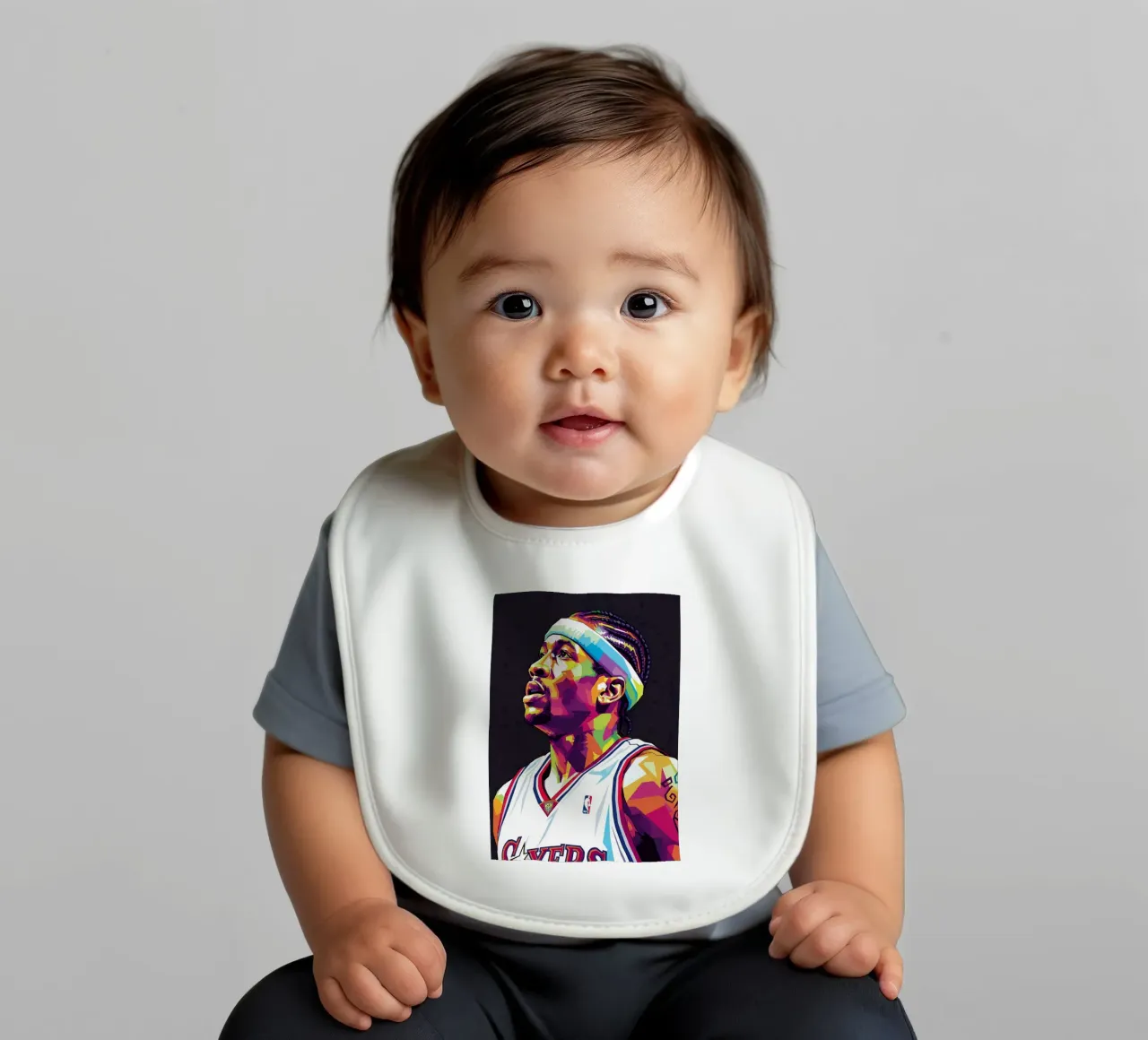 Allen Iverson - WPAP art #4 bavaglino da Hantamrata