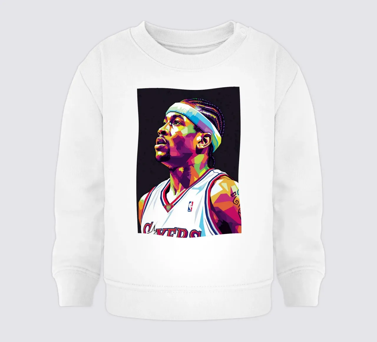Allen Iverson - WPAP art #4 felpa neonato da Hantamrata