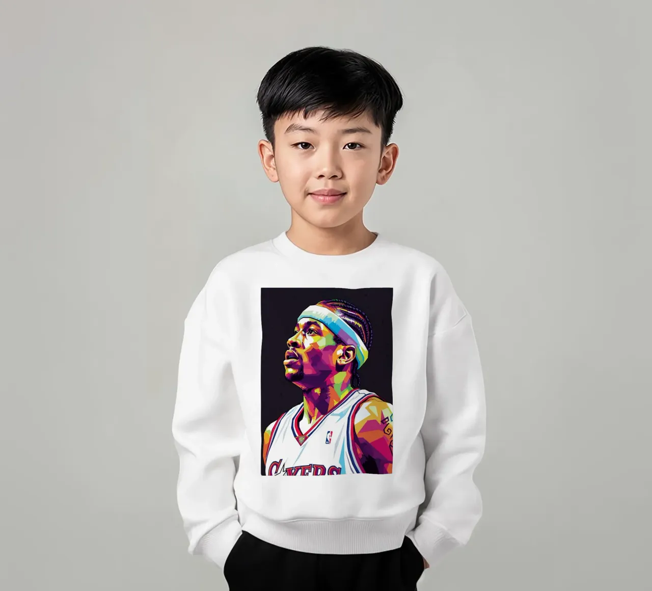 Allen Iverson - WPAP art #4 felpa bambino da Hantamrata