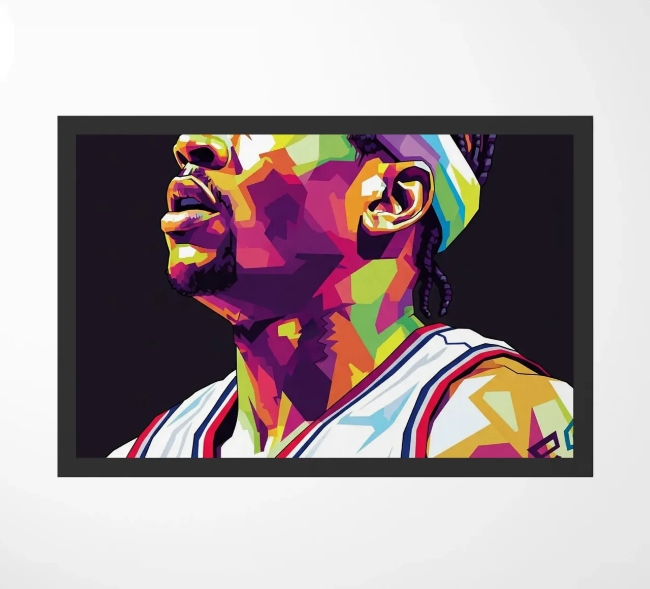 Allen Iverson - WPAP art #4 zerbino da Hantamrata