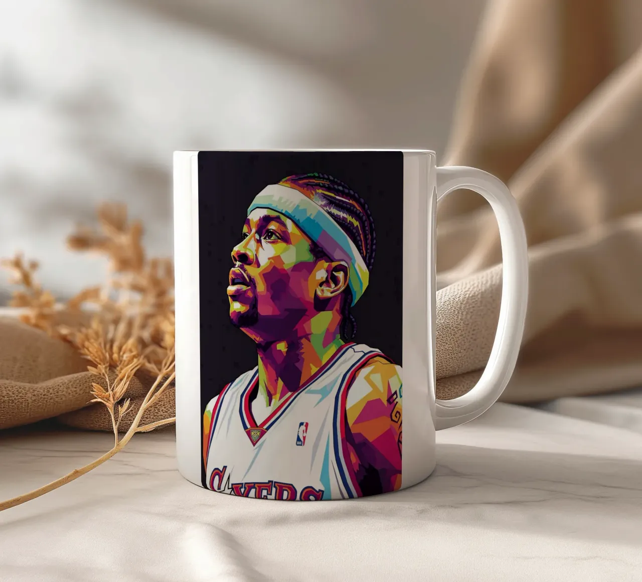 Allen Iverson - WPAP art #4 tazza in ceramica da Hantamrata