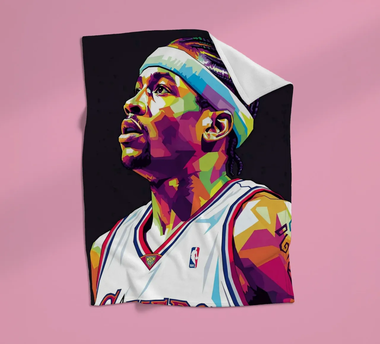 Allen Iverson - WPAP art #4 coperta in pile da Hantamrata