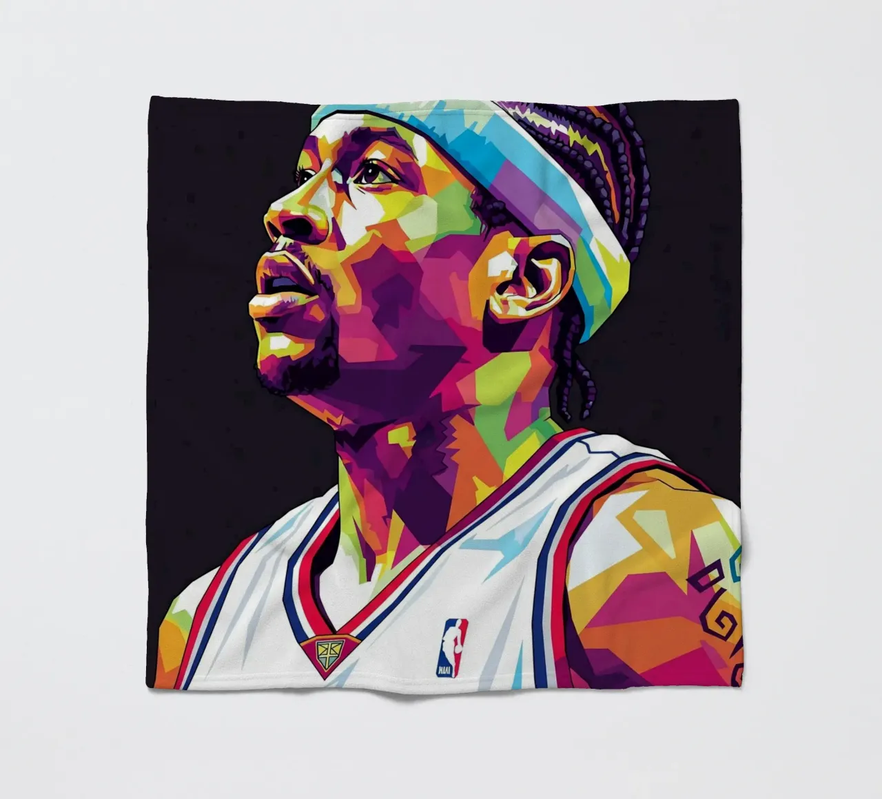 Allen Iverson - WPAP art #4 coperta in pile da Hantamrata