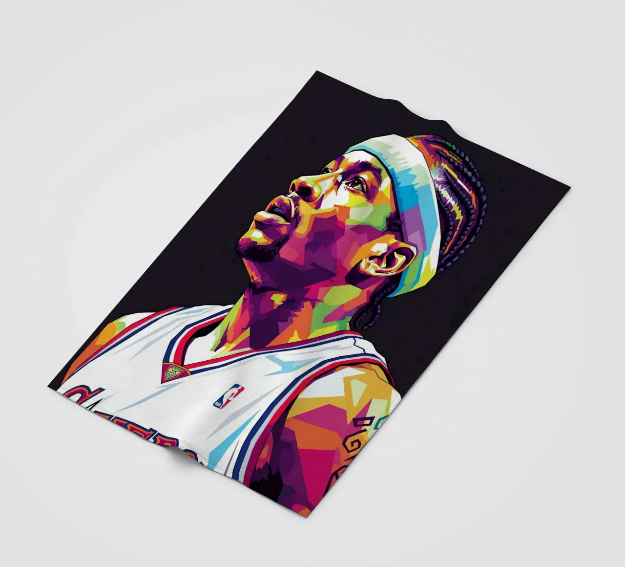Allen Iverson - WPAP art #4 coperta in pile da Hantamrata