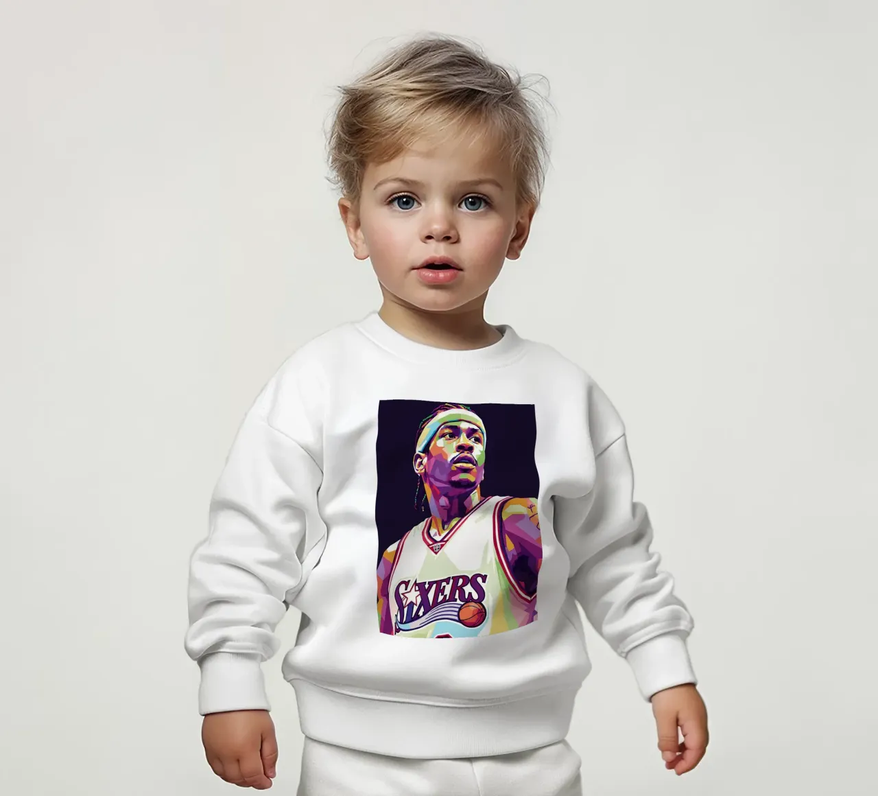 Allen Iverson - WPAP art #5 felpa neonato da Hantamrata