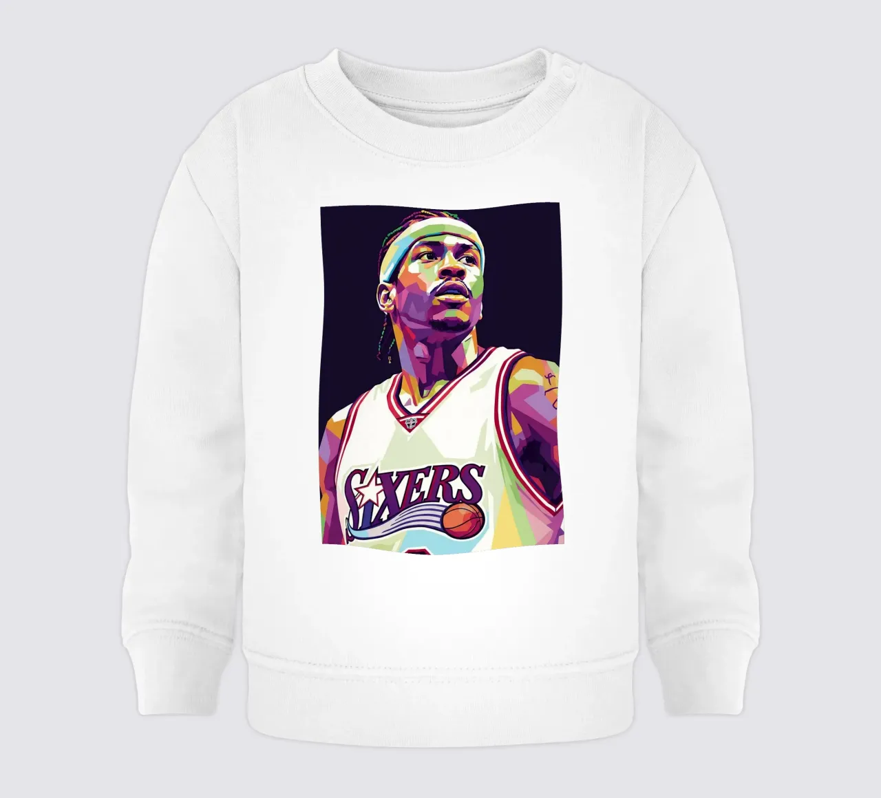 Allen Iverson - WPAP art #5 felpa neonato da Hantamrata