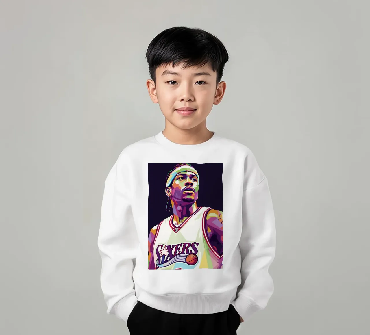 Allen Iverson - WPAP art #5 felpa bambino da Hantamrata