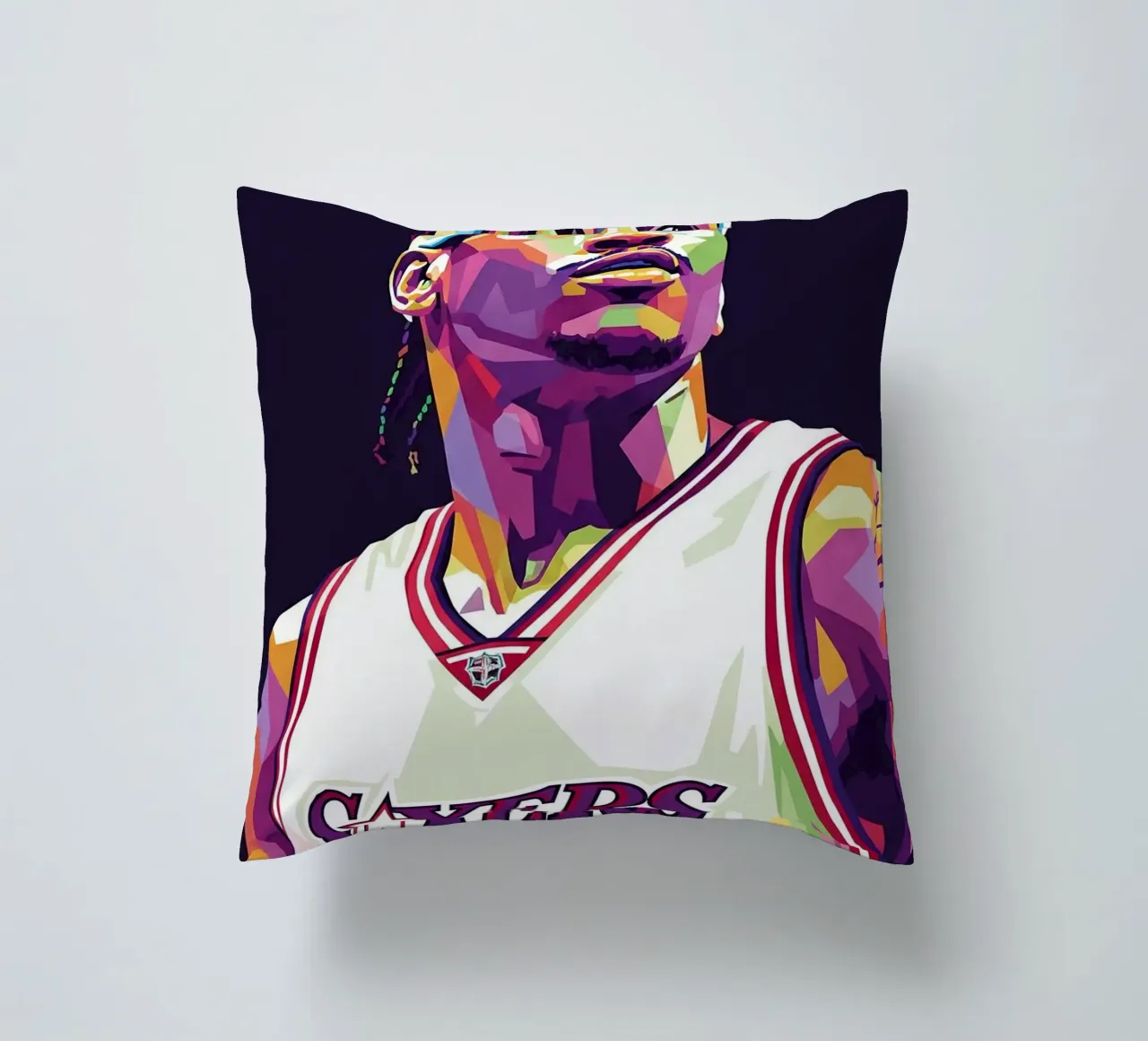 Allen Iverson - WPAP art #5 cuscino da Hantamrata