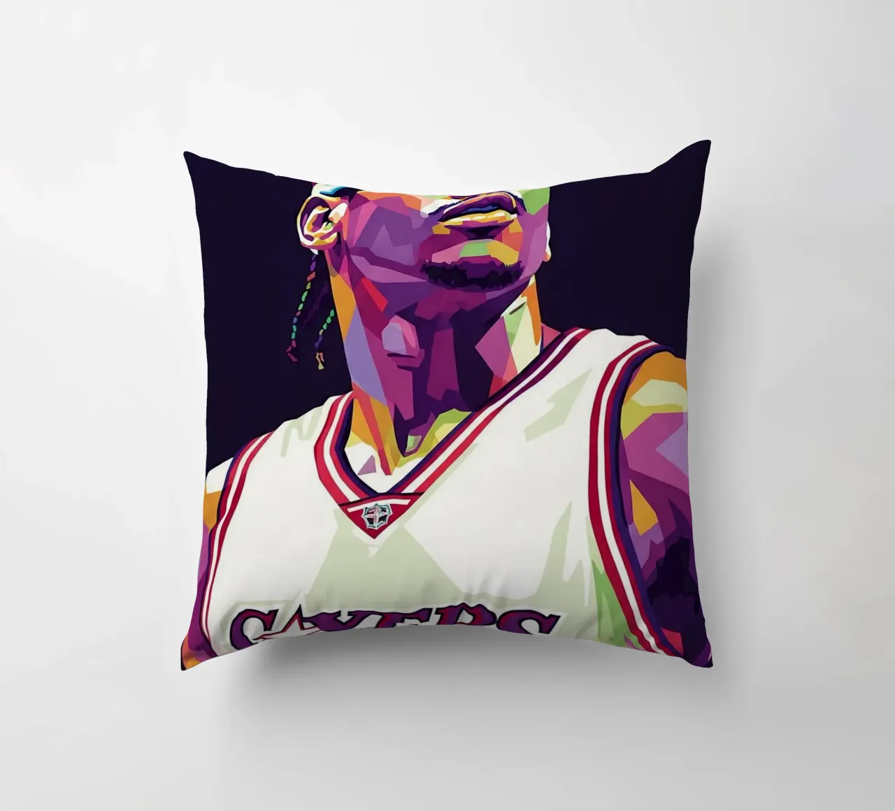Allen Iverson - WPAP art #5 cuscino da Hantamrata